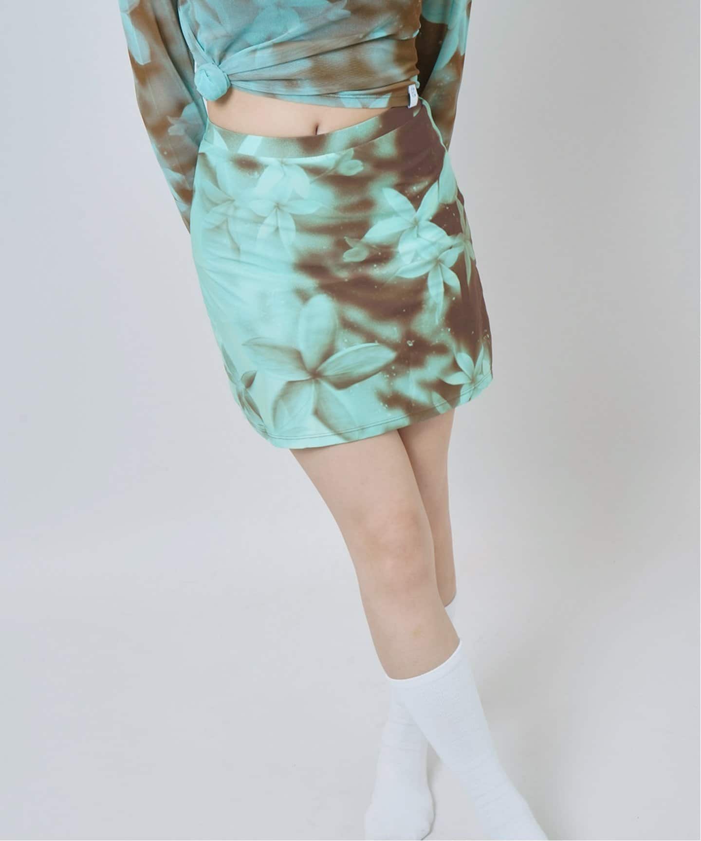 PISCESS / Flower Tube Top Skirt Set水着セット PISCESS/パイシス Flower Splash Tube Top Skirt Set（その他