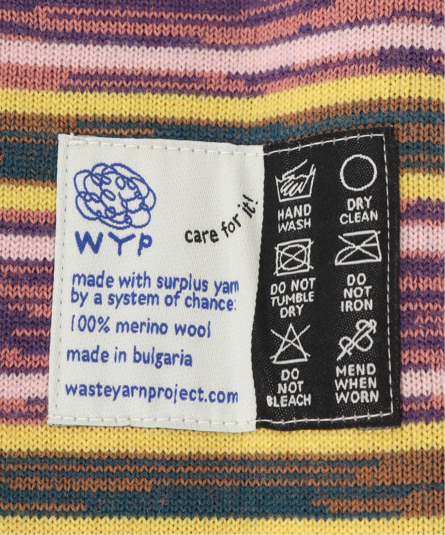 WASTE YARN PROJECT 別注 REVERSIBLE WRIST WARMER：アームウォーマー