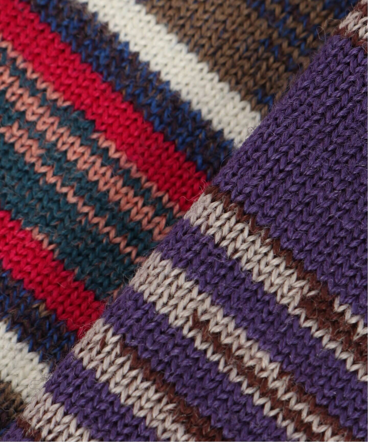 WASTE YARN PROJECT 別注 REVERSIBLE WRIST WARMER：アームウォーマー