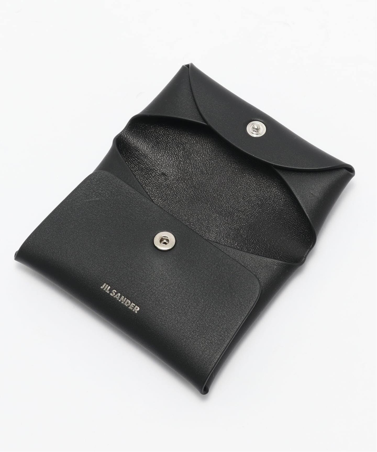 JIL SANDER FOLDED COIN PURSE ブラック JIL SANDER FOLDED COIN PURSE（財布・コインケース）｜BOICE FROM
