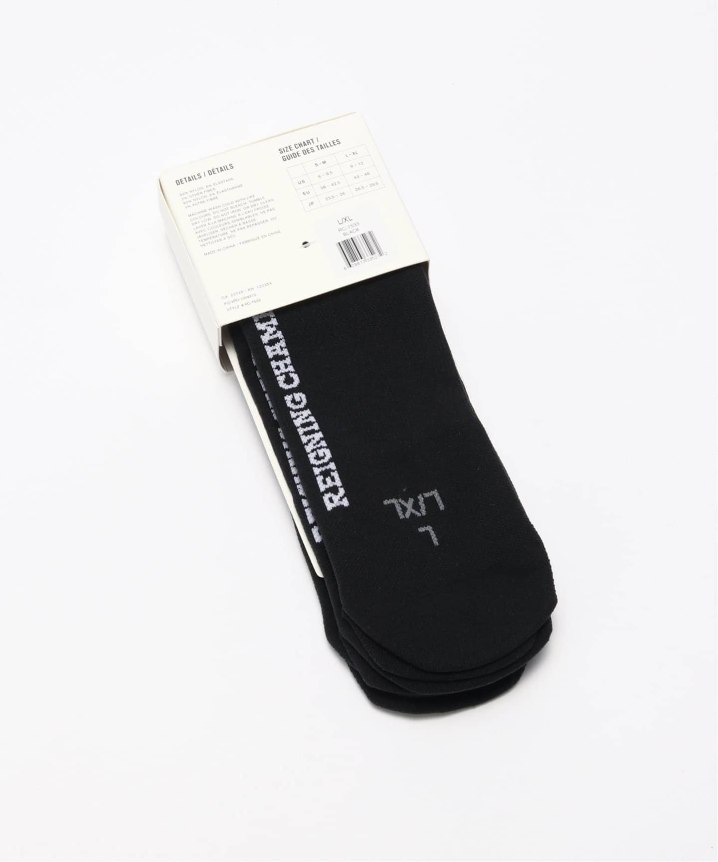 ●REIGNING CHAMP●スピード タブ ソックス 3足セット 3 PACK TAB SPEED SOCK（ソックス・靴下）｜REIGNING CHAMP