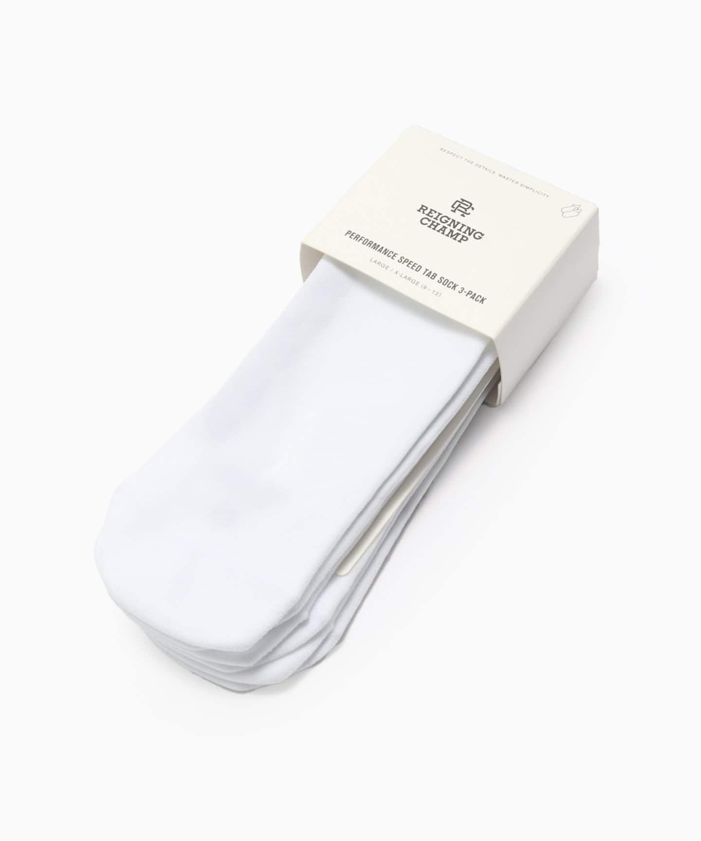 ●REIGNING CHAMP●スピード タブ ソックス 3足セット 3 PACK TAB SPEED SOCK(ソックス・靴下)|REIGNING CHAMP