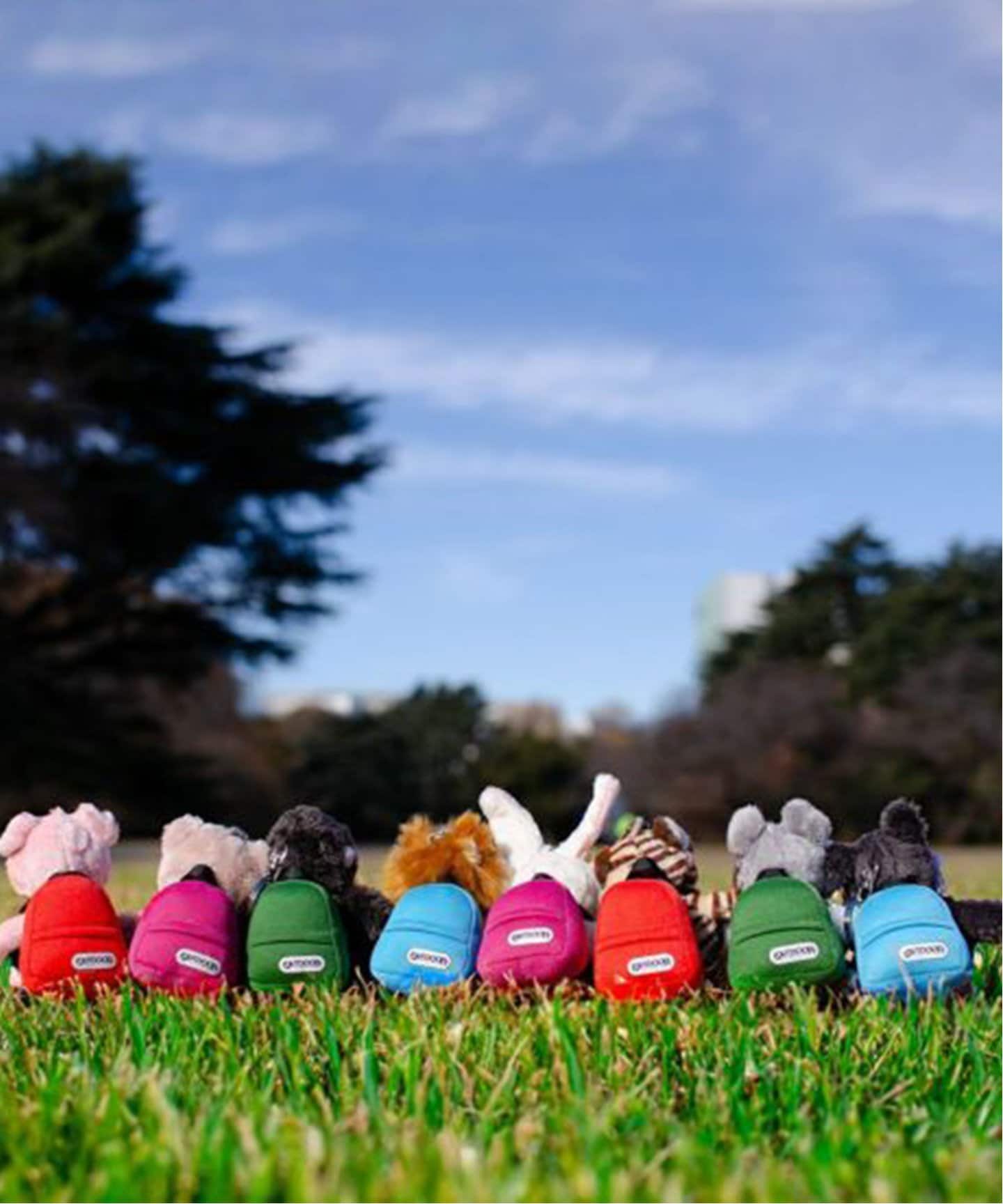 NICI(ニキ)/キーホルダー ピンクピッグ 10cm+リュック オレンジ