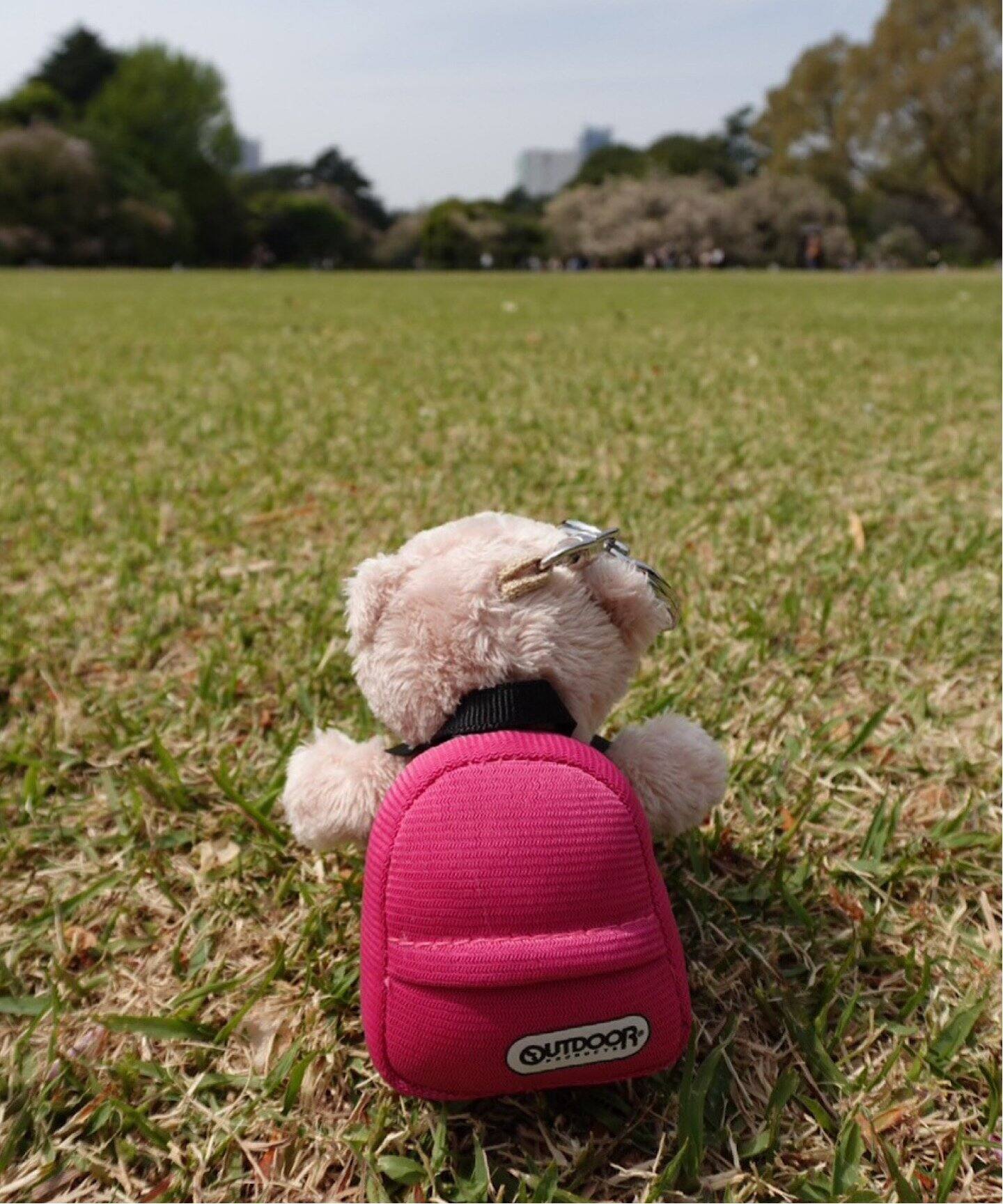 NICI(ニキ)/キーホルダー ライオン 10cm+リュック ブルー/OUTDOOR