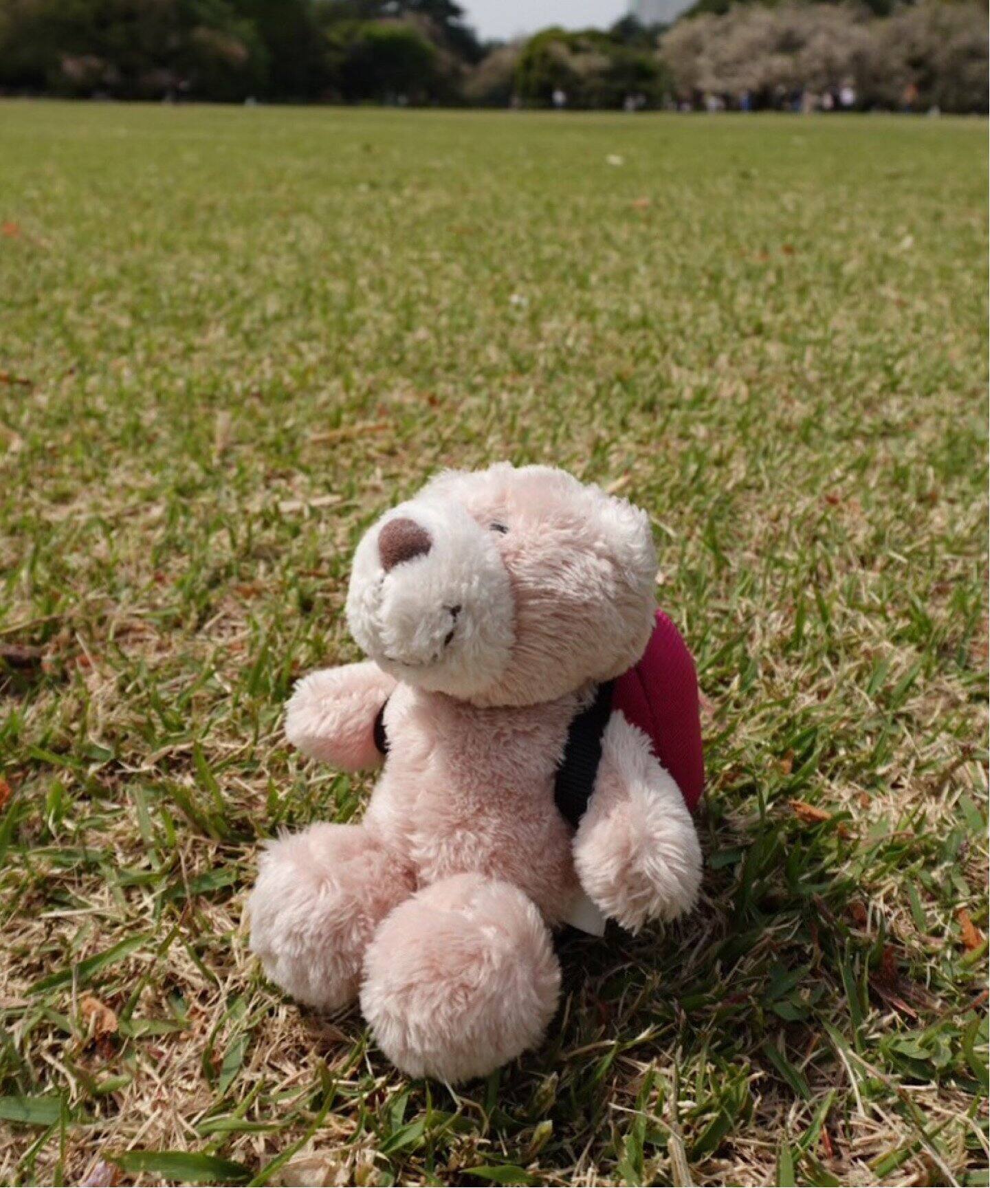 NICI(ニキ)/キーホルダー ライオン 10cm+リュック ブルー/OUTDOOR