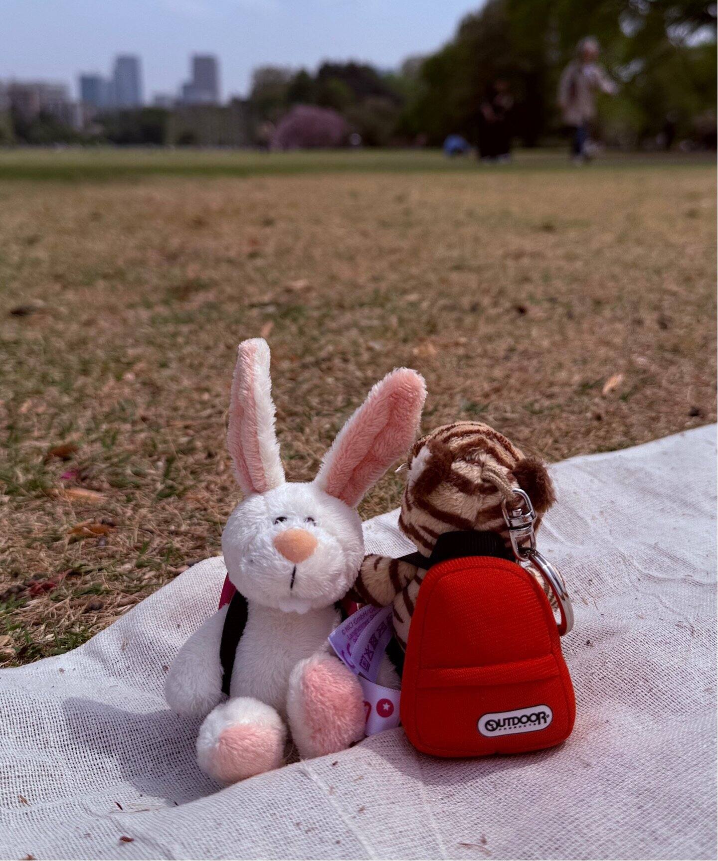 NICI(ニキ)/キーホルダー ライオン 10cm+リュック ブルー/OUTDOOR
