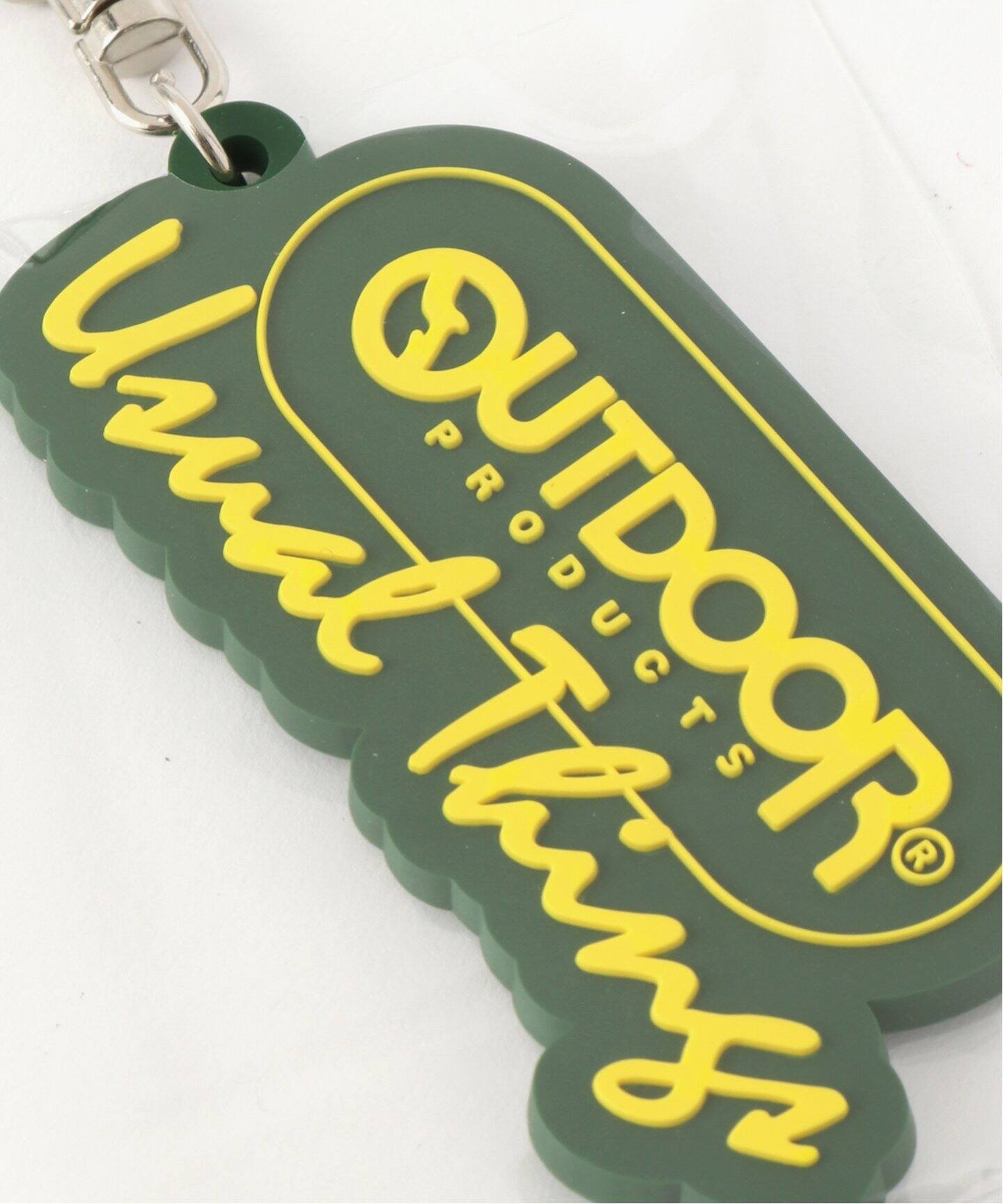 入野自由 UUUお楽しみアイテム ステッカー/ラバーキーケース(バラ売り可) ラバー LOGO KEY HOLDER（キーケース／キーアクセサリー）｜OUTDOOR
