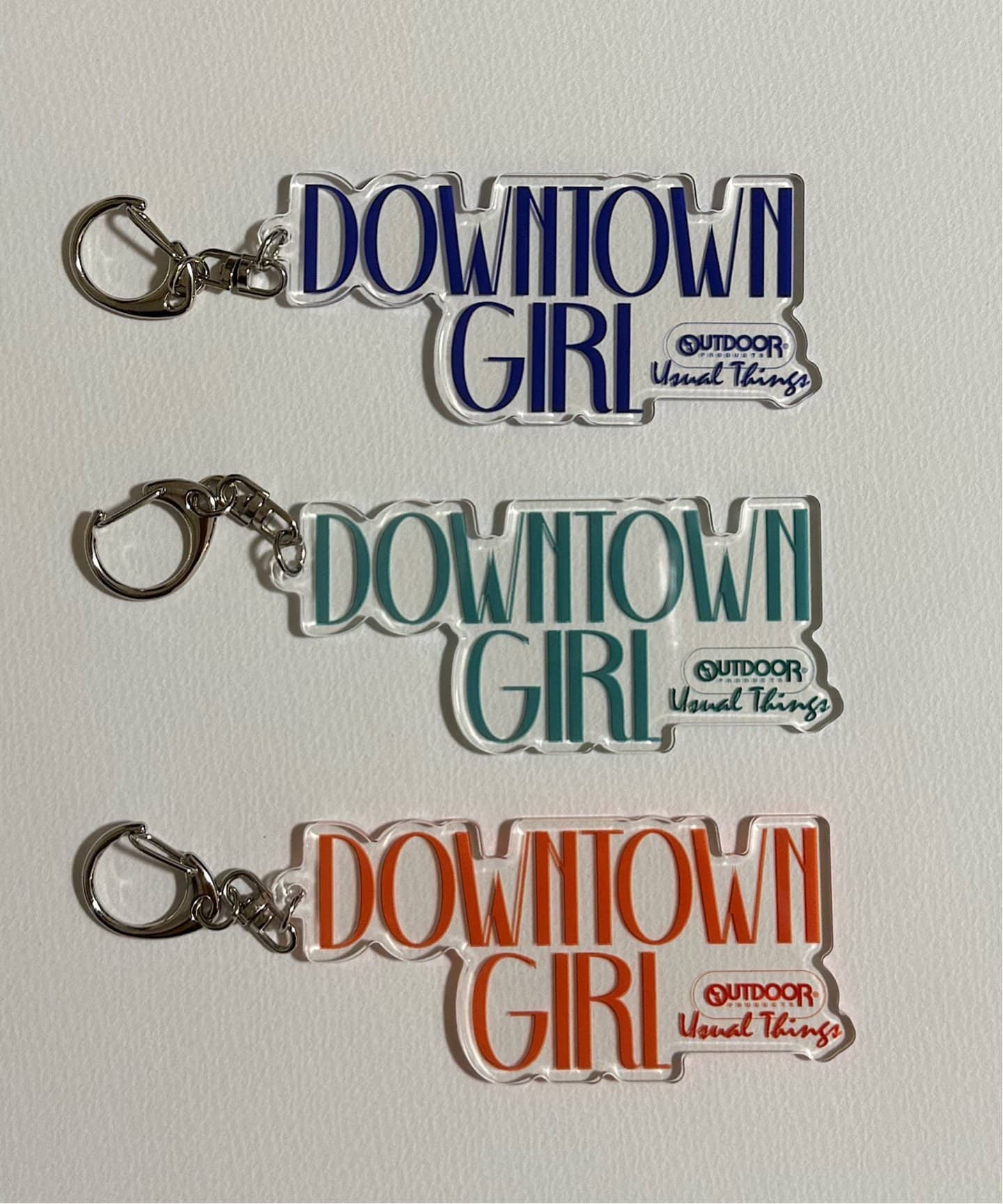 ダウンタウンキーホルダー DOWN TOWN GIRL KEY HOLDER（キーケース／キーアクセサリー