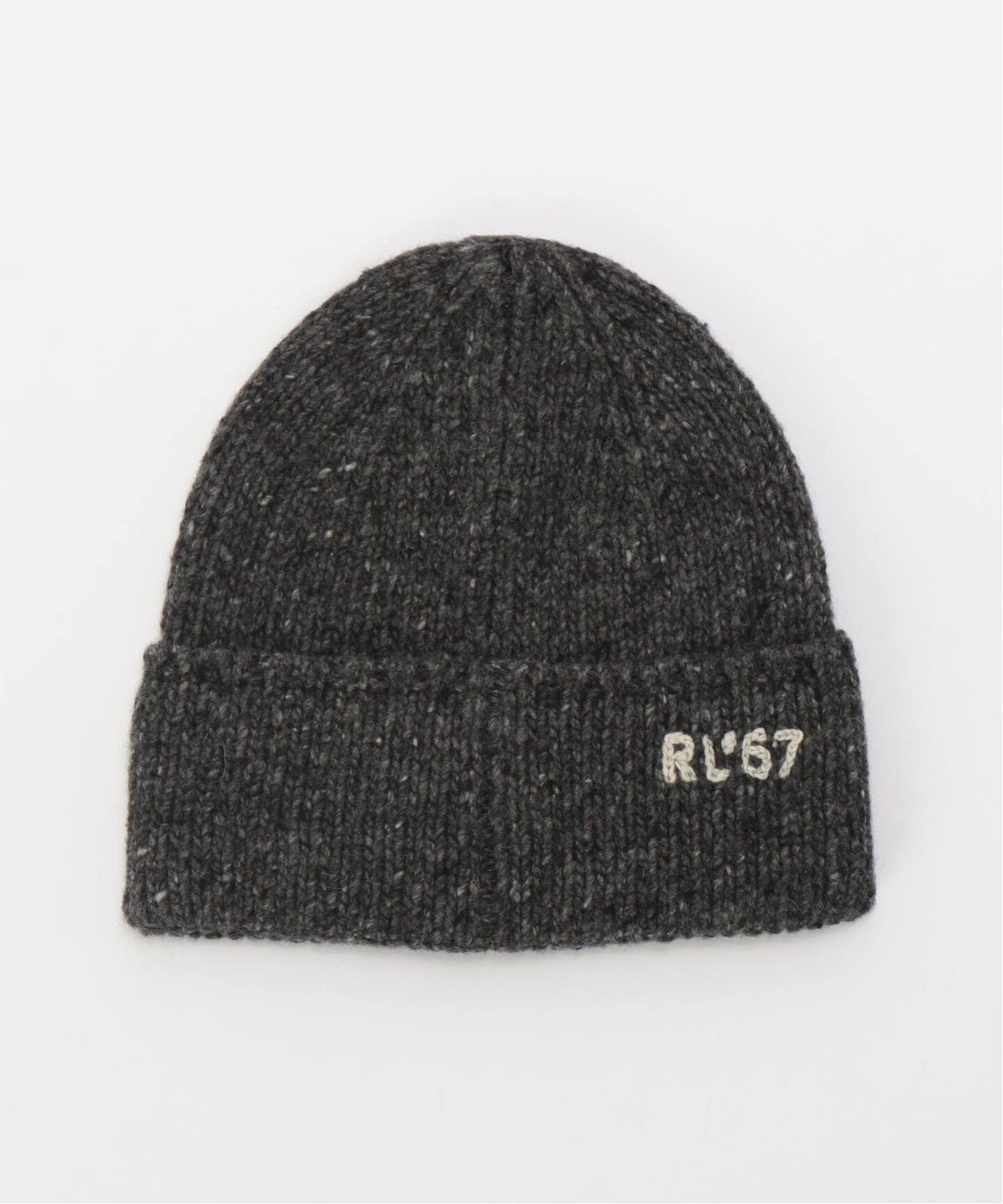 POLO RALPH LAUREN ニット ツイード ポロ ビーニー（ニットキャップ