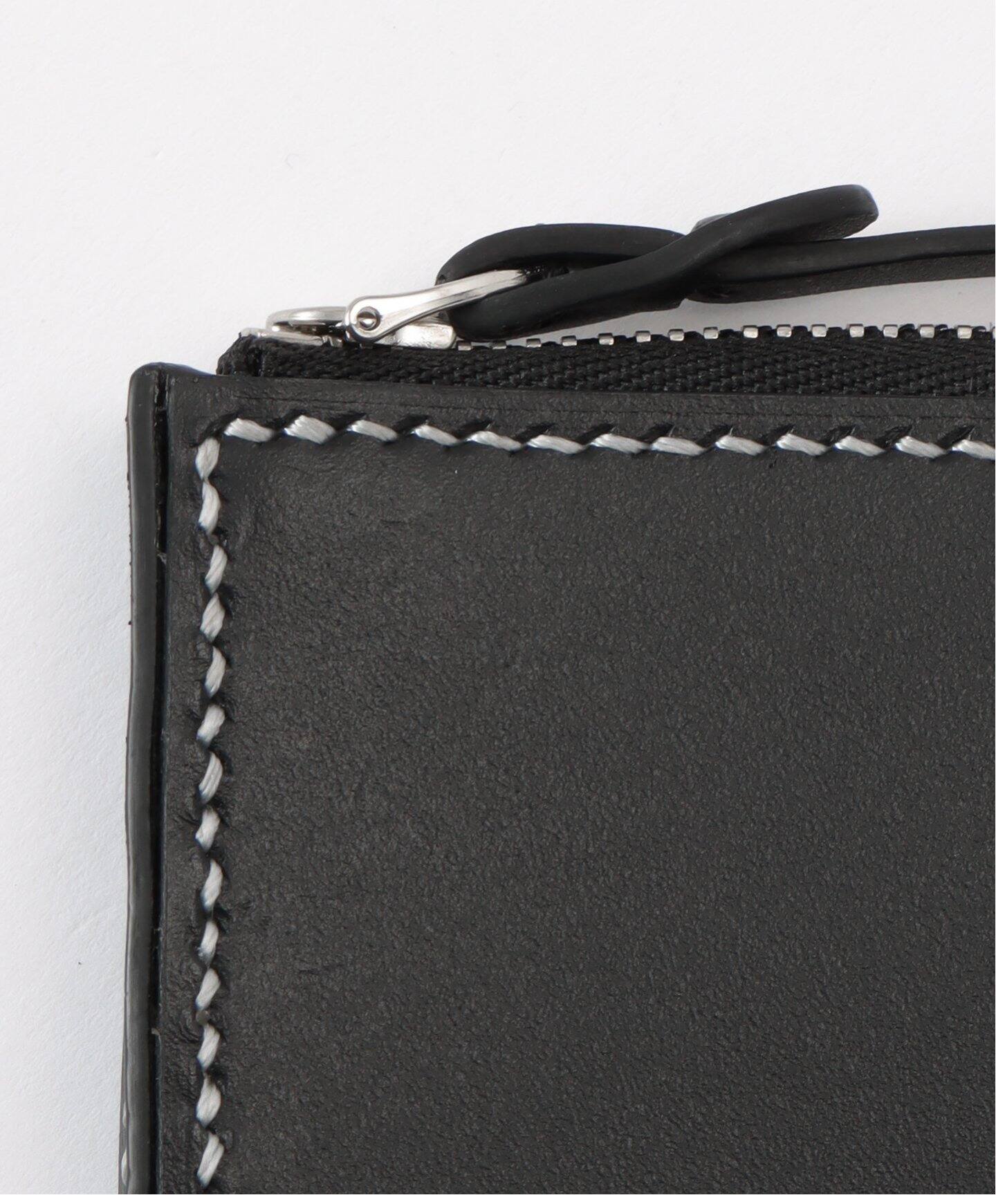 ED ROBERT JUDSON box stitch L-zip purse（財布・コインケース