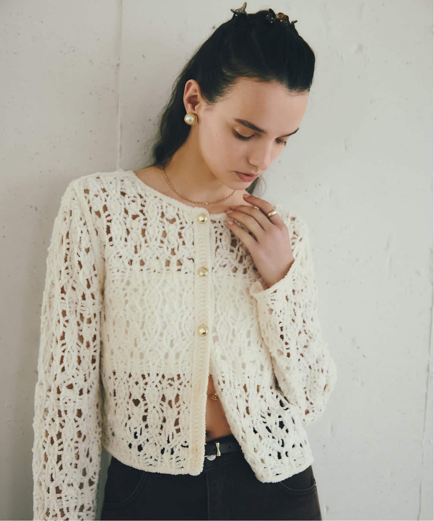 perle, by SAORI TANABE】Croissant（ヘアアクセサリー）｜La Totalite