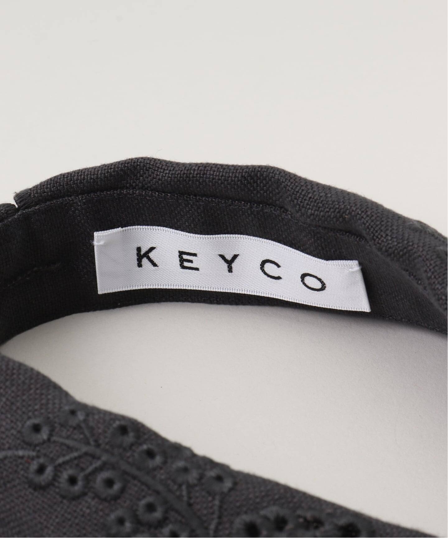 KEYCO/キーコ レース刺繍付け襟（その他ファッション小物）｜La