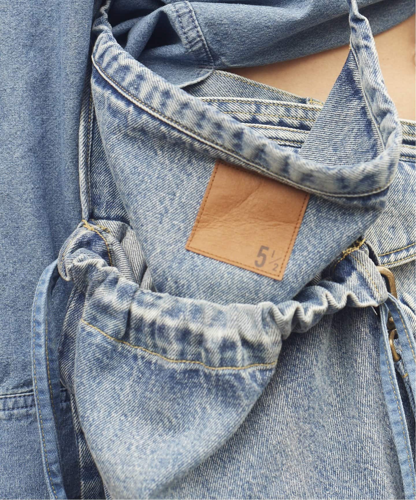5 1/2 DENIM APRONBAG（ショルダーバッグ）｜Spick and Span