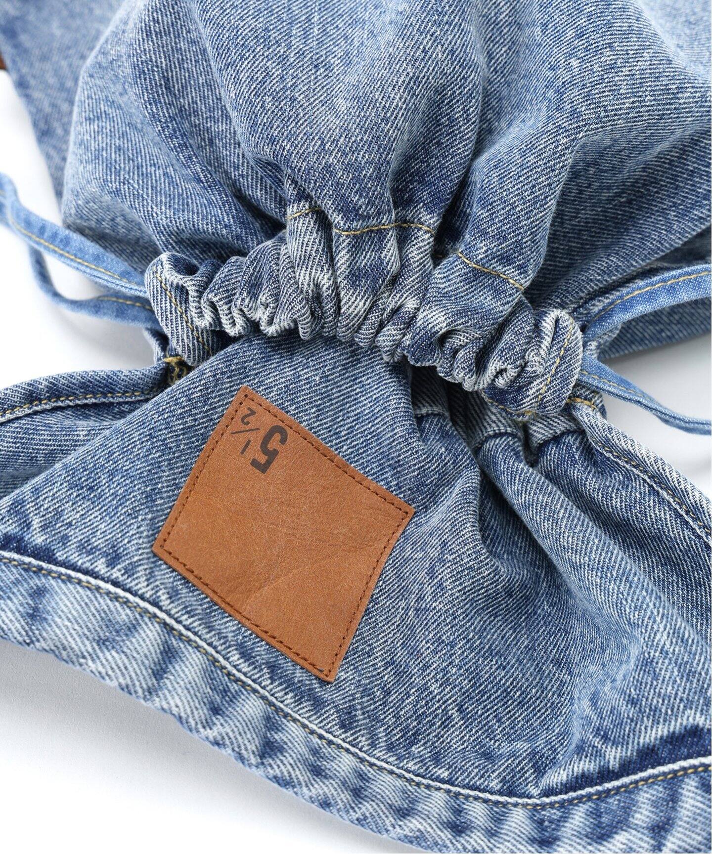 バッグ Spick and Span 5 1/2 DENIM NEWSPAPERBAG 5 1/2 DENIM NEWSPAPERBAG（ショルダーバッグ）｜Spick and Span