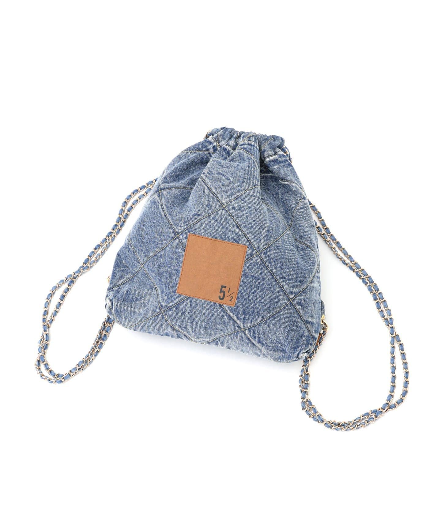 Spick & Span　5 1/2 DENIM KNAPSACK 5 1/2 DENIM KNAPSACK | スピック＆スパン(Spick and Span