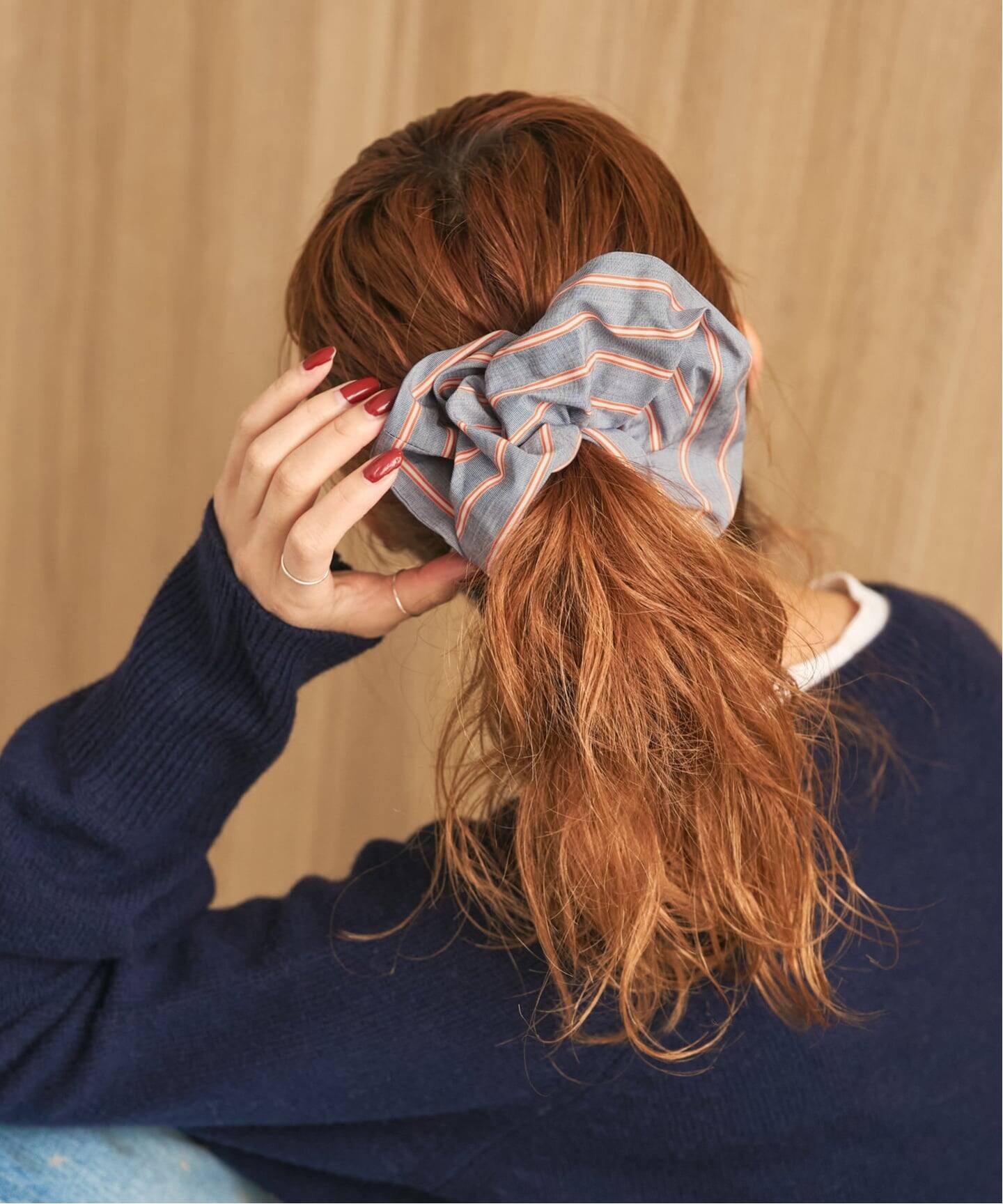 a&m マルチストライプシュシュ（ヘアアクセサリー）｜Spick & Span