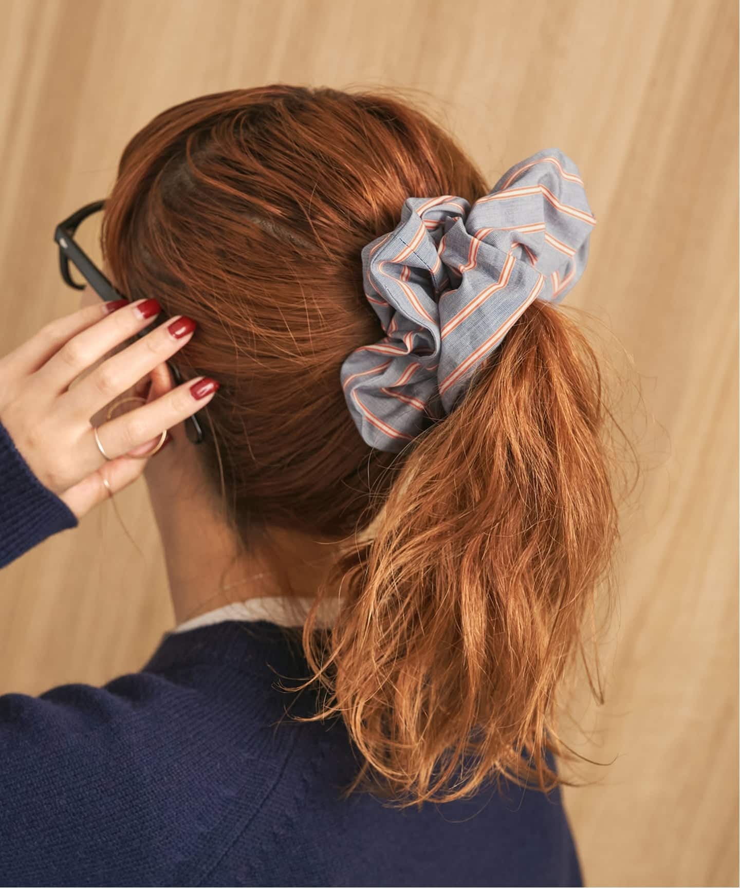 a&m マルチストライプシュシュ（ヘアアクセサリー）｜Spick and Span