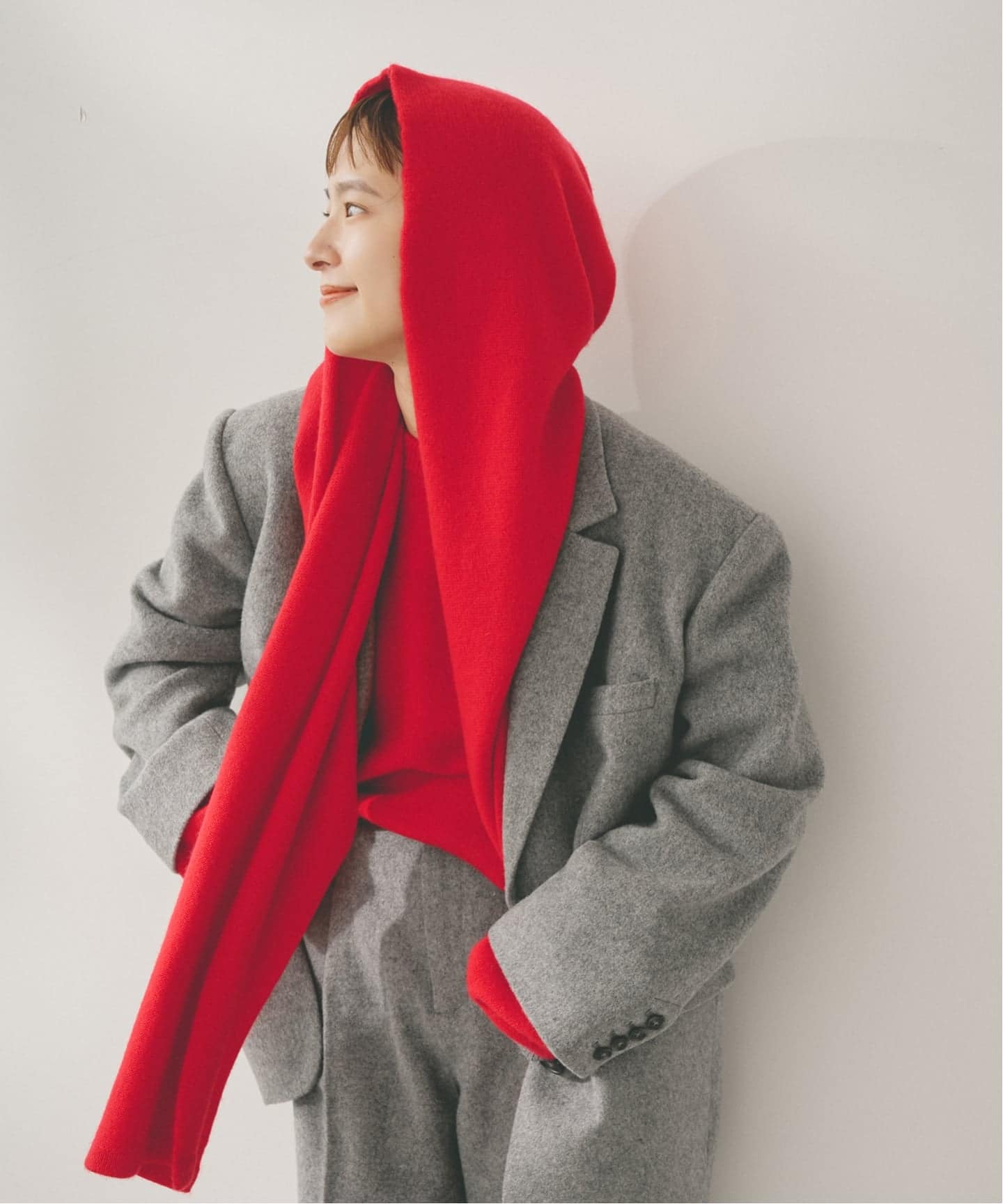 フードマフラー　fiction tokyo フードマフラー /Hooded Muffler | FICTION TOKYO OFFICIA