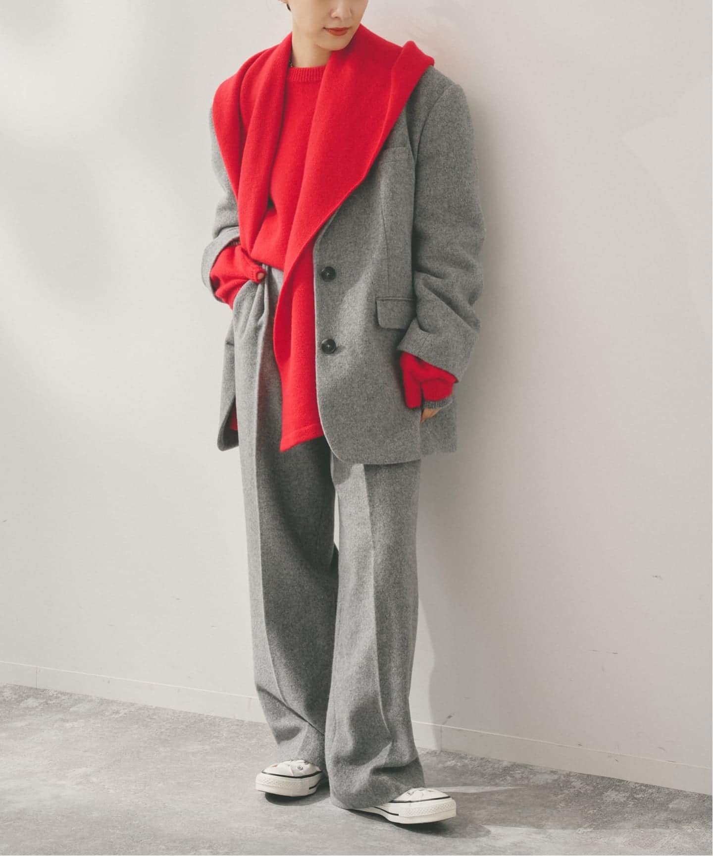 orimi フード付きマフラー ORIMI マフラー orimi フード付きマフラー フードニットマフラー