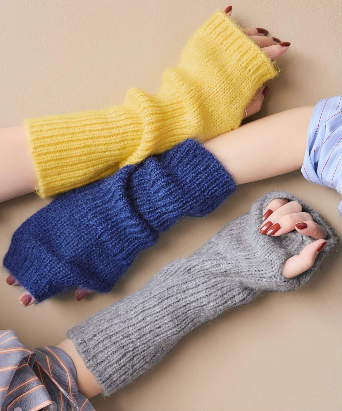 a&m アルパカミックスアームウォーマー（手袋）｜Spick and Span