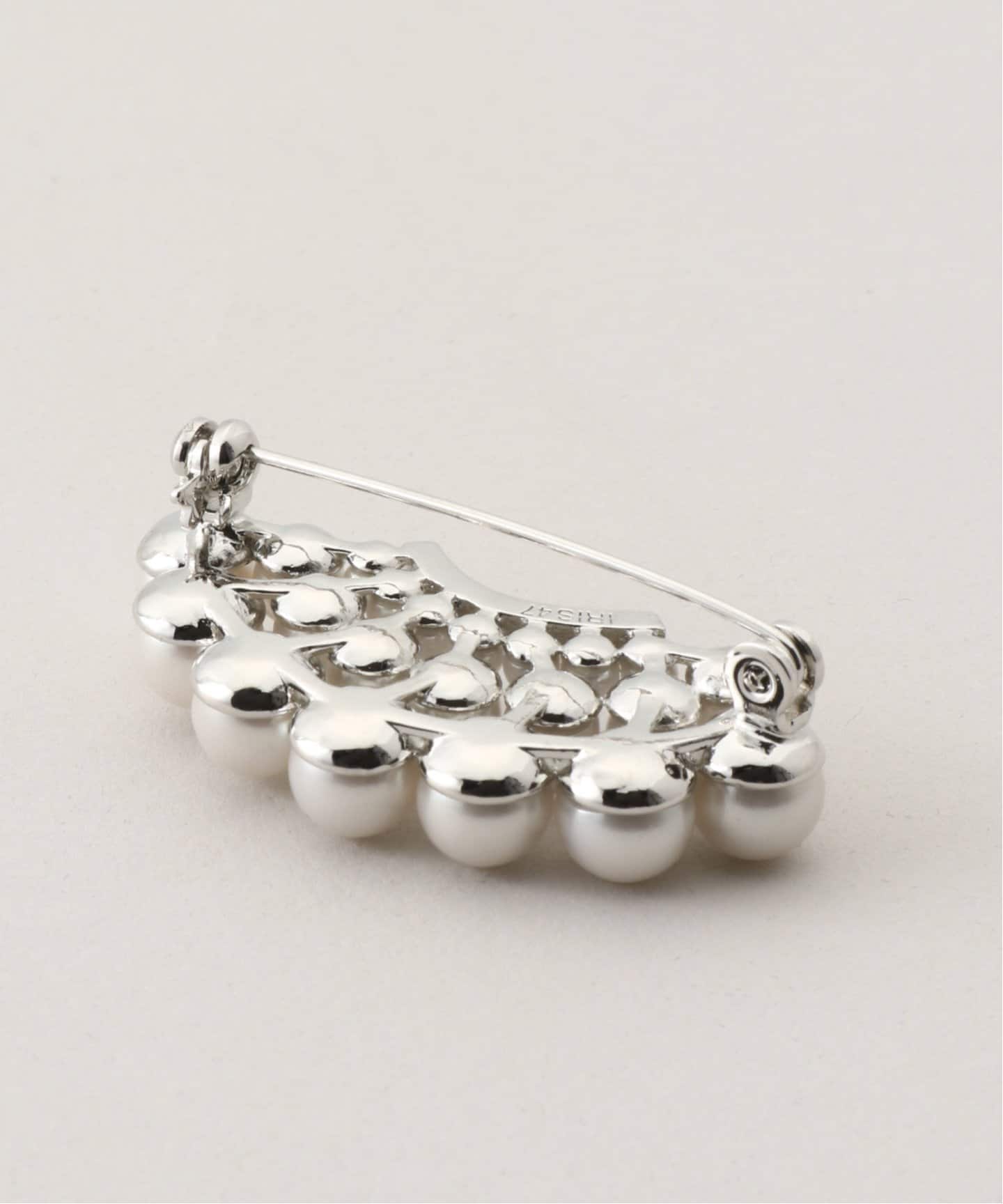 IRIS 47 アイブローチ シルバー IRIS47】eye brooch / アイ ブローチ（ブローチ/コサージュ