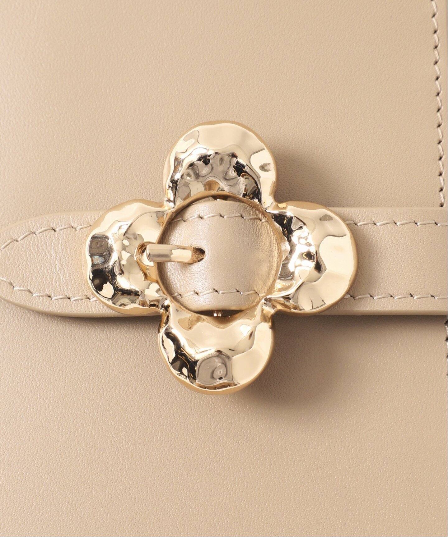 WEB限定》HASHIBAMI / ハシバミ FLOWERバックル ウォレット