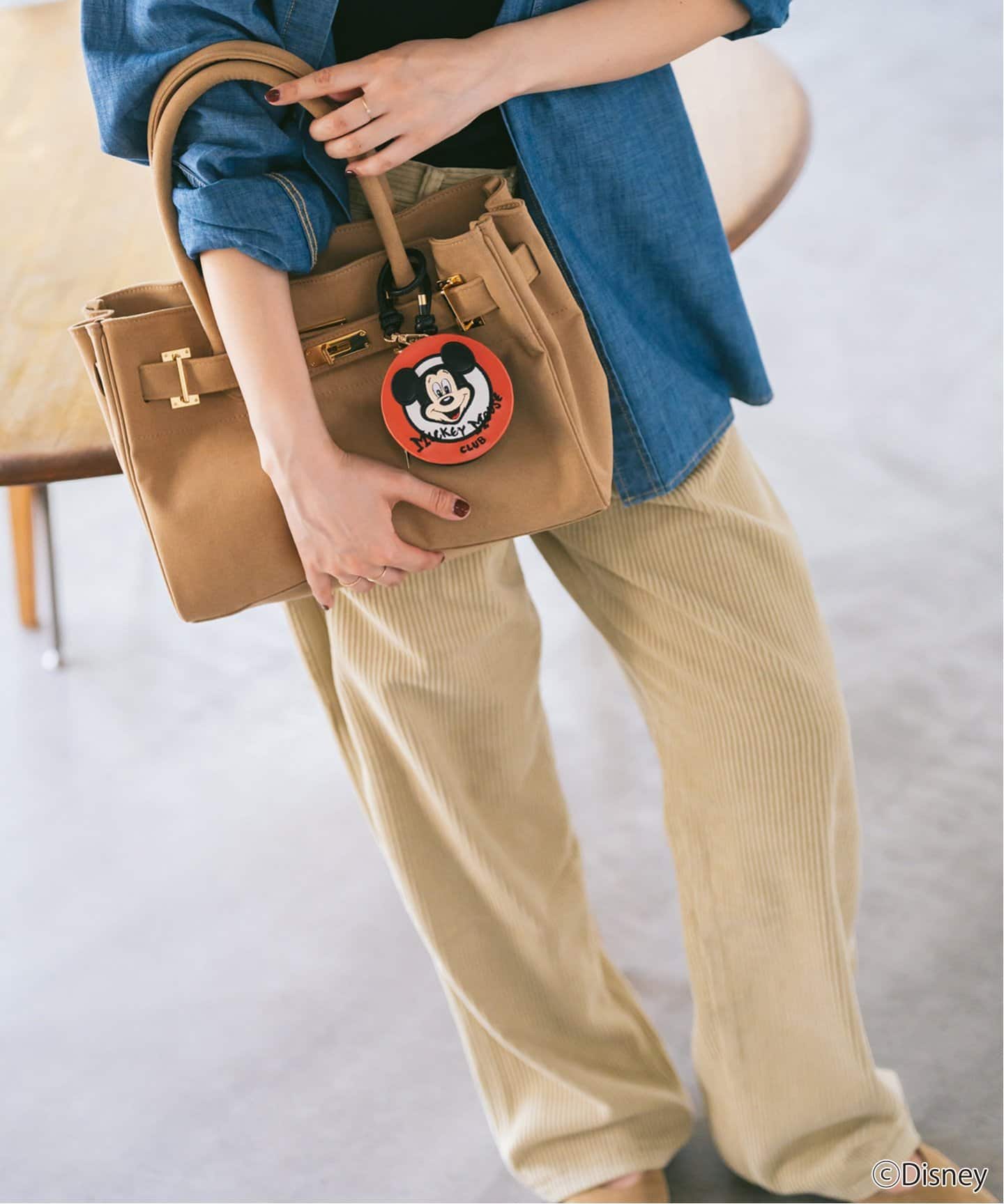 Spick & Span WIFFLE 別注ミッキーキーホルダーポーチ Spick & Span｜WIFFLE / ウィッフル 別注ミッキーキーホルダー