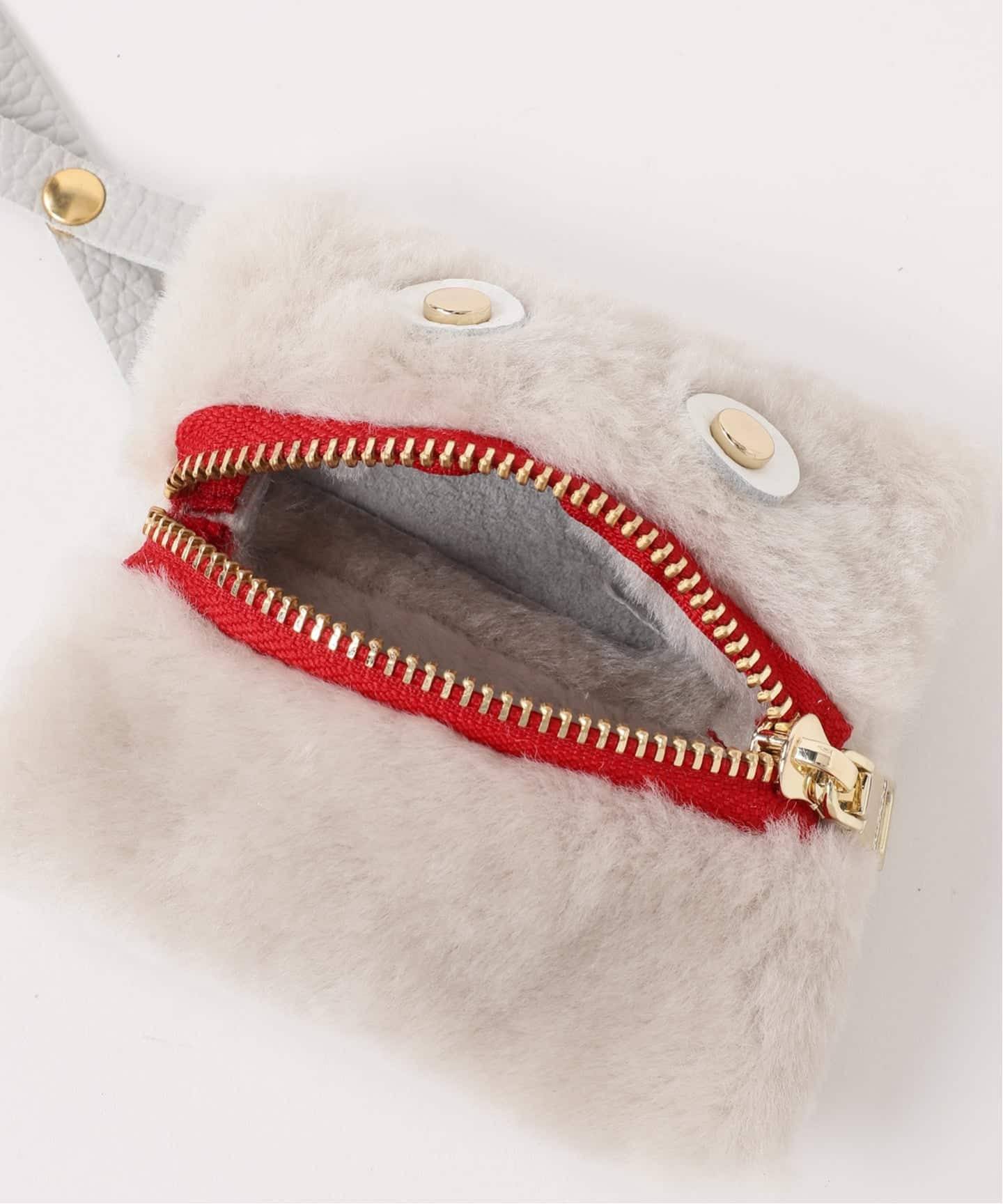 Spick and Span 【RIPANI】RIPPY ムートンチャームポーチ Spick and Span 【RIPANI】RIPPY ムートンチャームポーチ リパーニの