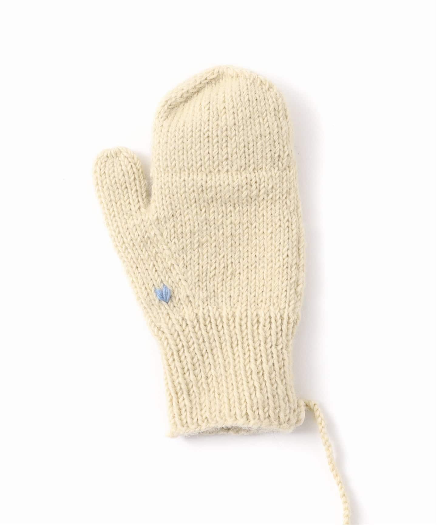 NEPAL HAND KNIT/ネパールハンドニット 別注ミトン（手袋）｜U by