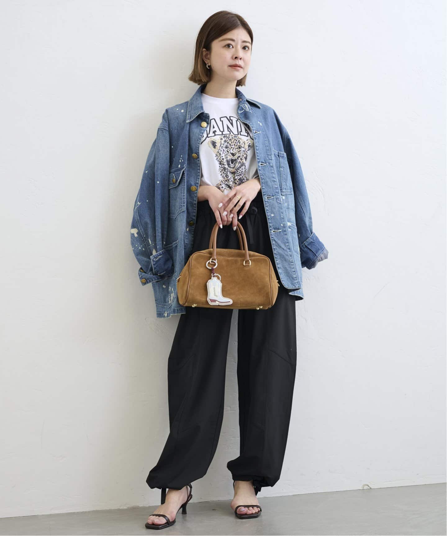 GANNI キーホルダー VIP価格 送料無料 WESTERN BOOT キーリング Chalk Pink Pink Western Boot Keyring | GANNI US