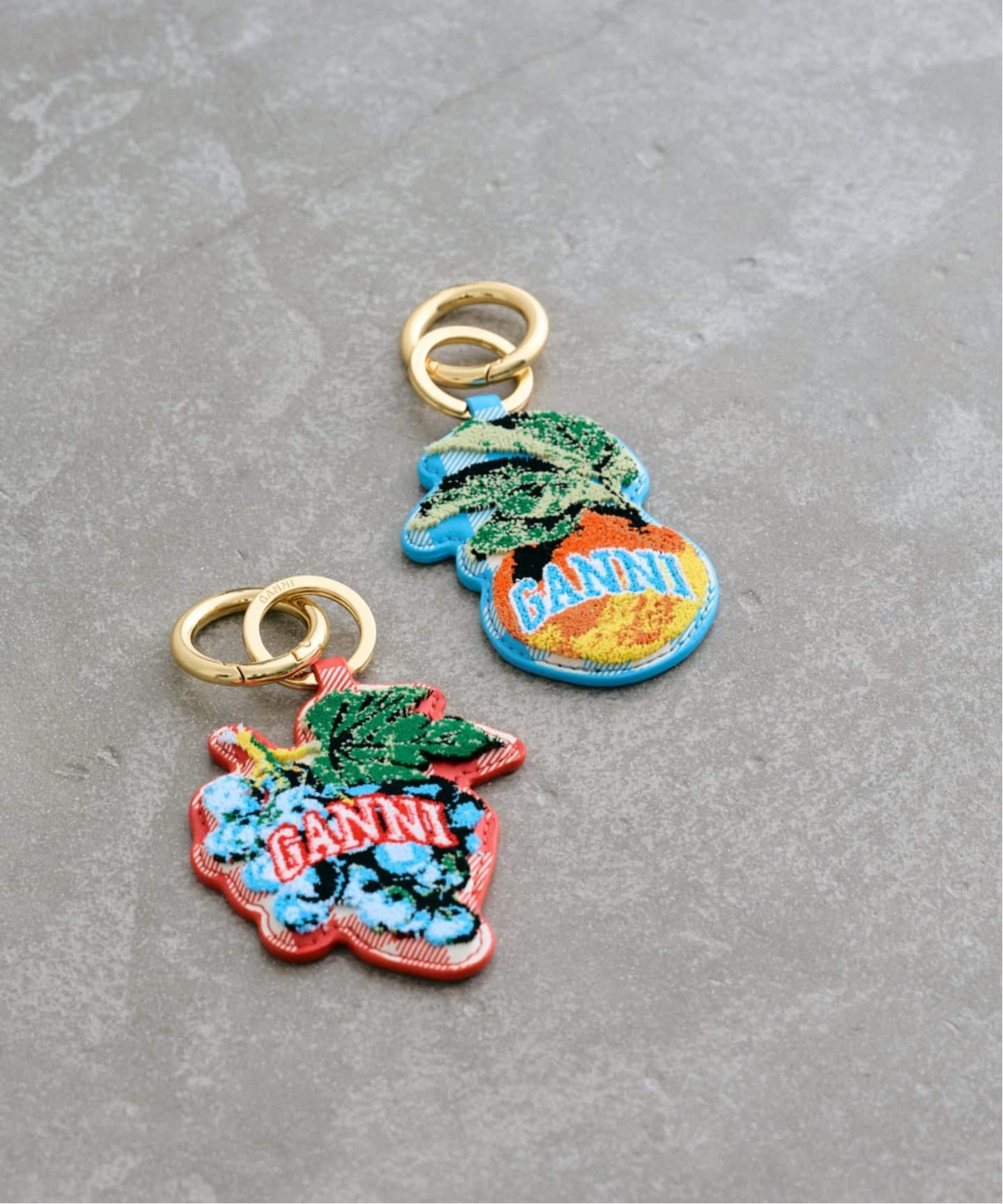 GANNI/ガニー Fruit Keyring（キーケース／キーアクセサリー）｜UBY