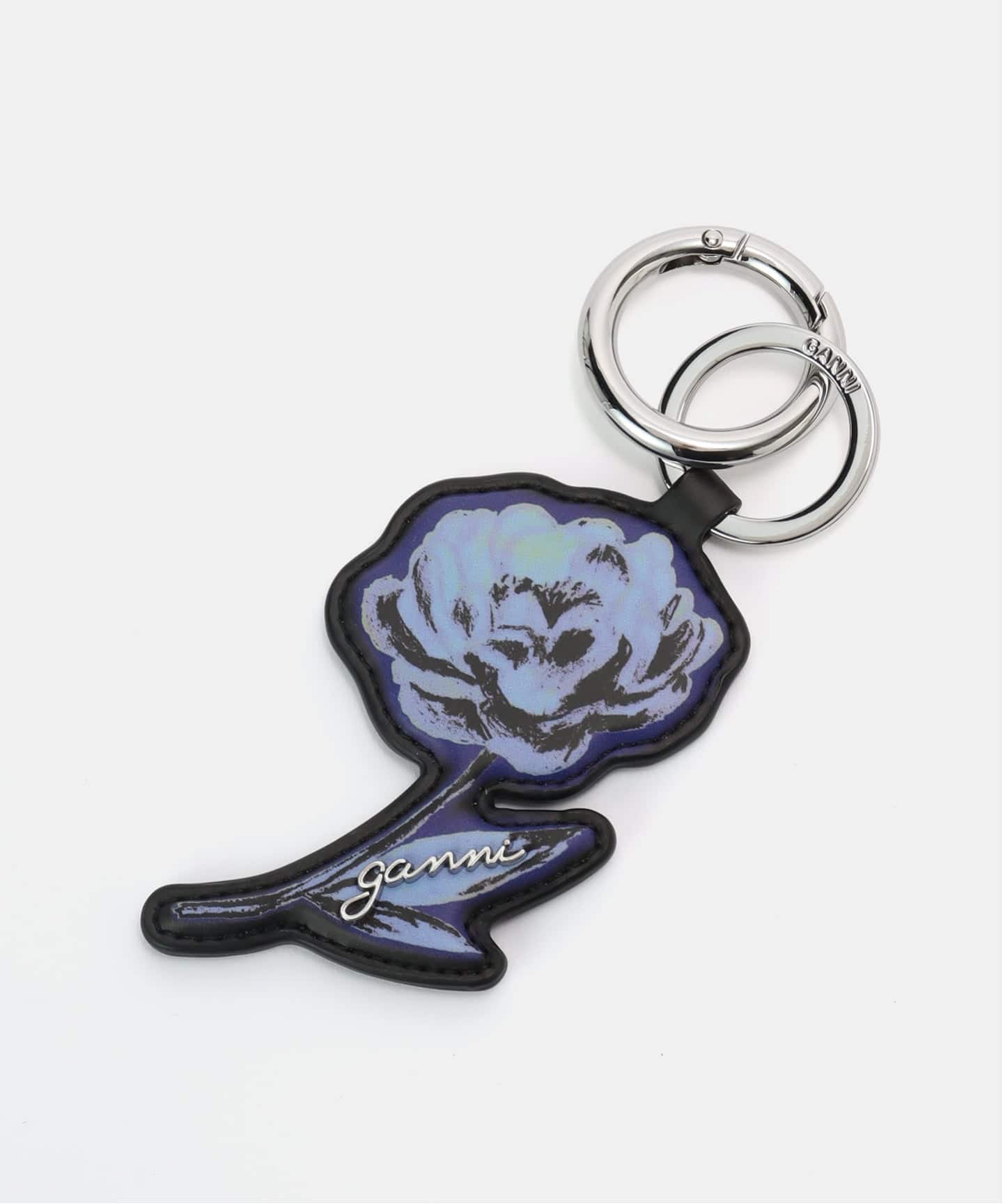 予約》GANNI/ガニー Flower Keyring（キーケース／キー