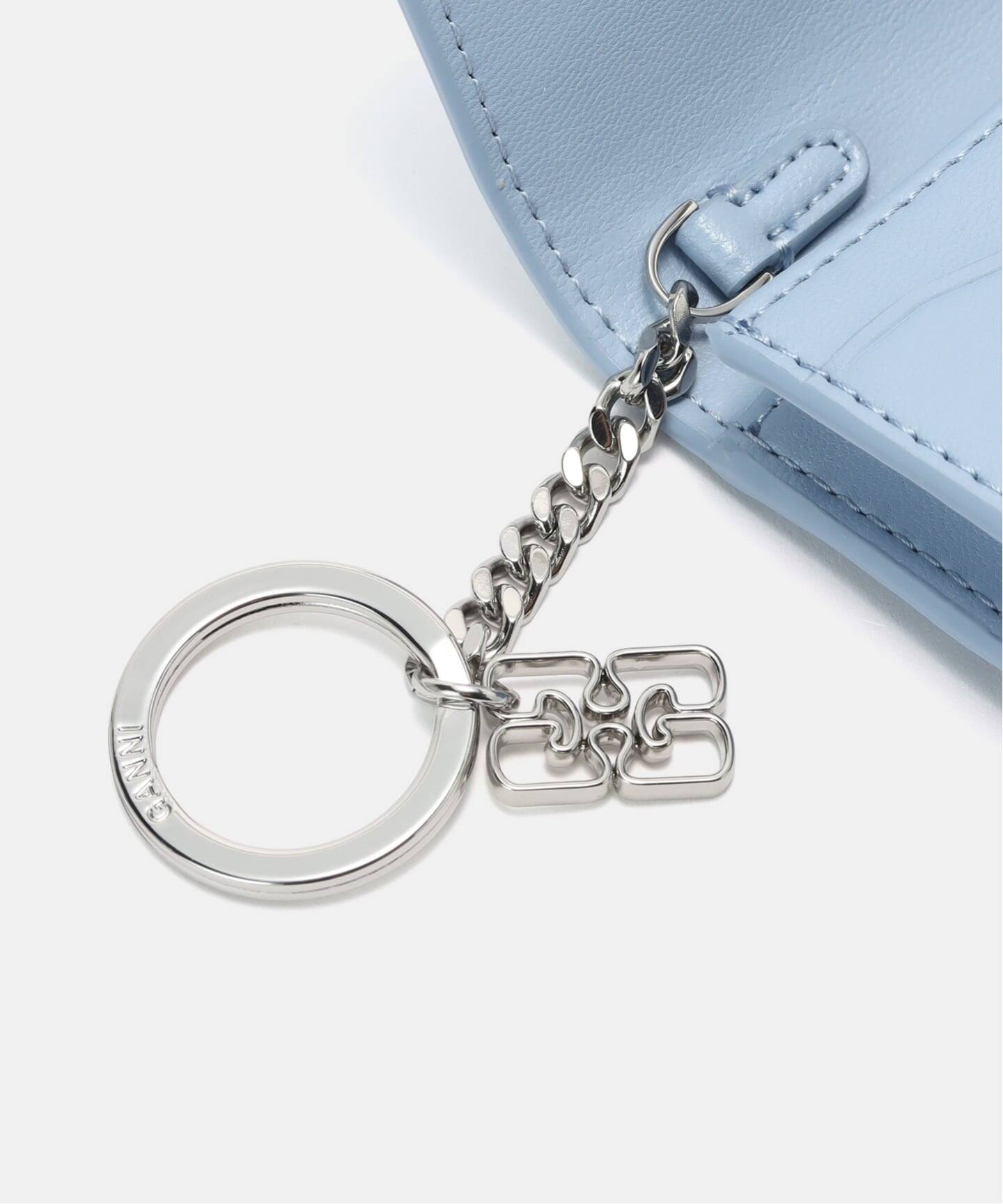 GANNI/ガニー Ganni Bou Card Holder With Flap An（カードケース）｜U