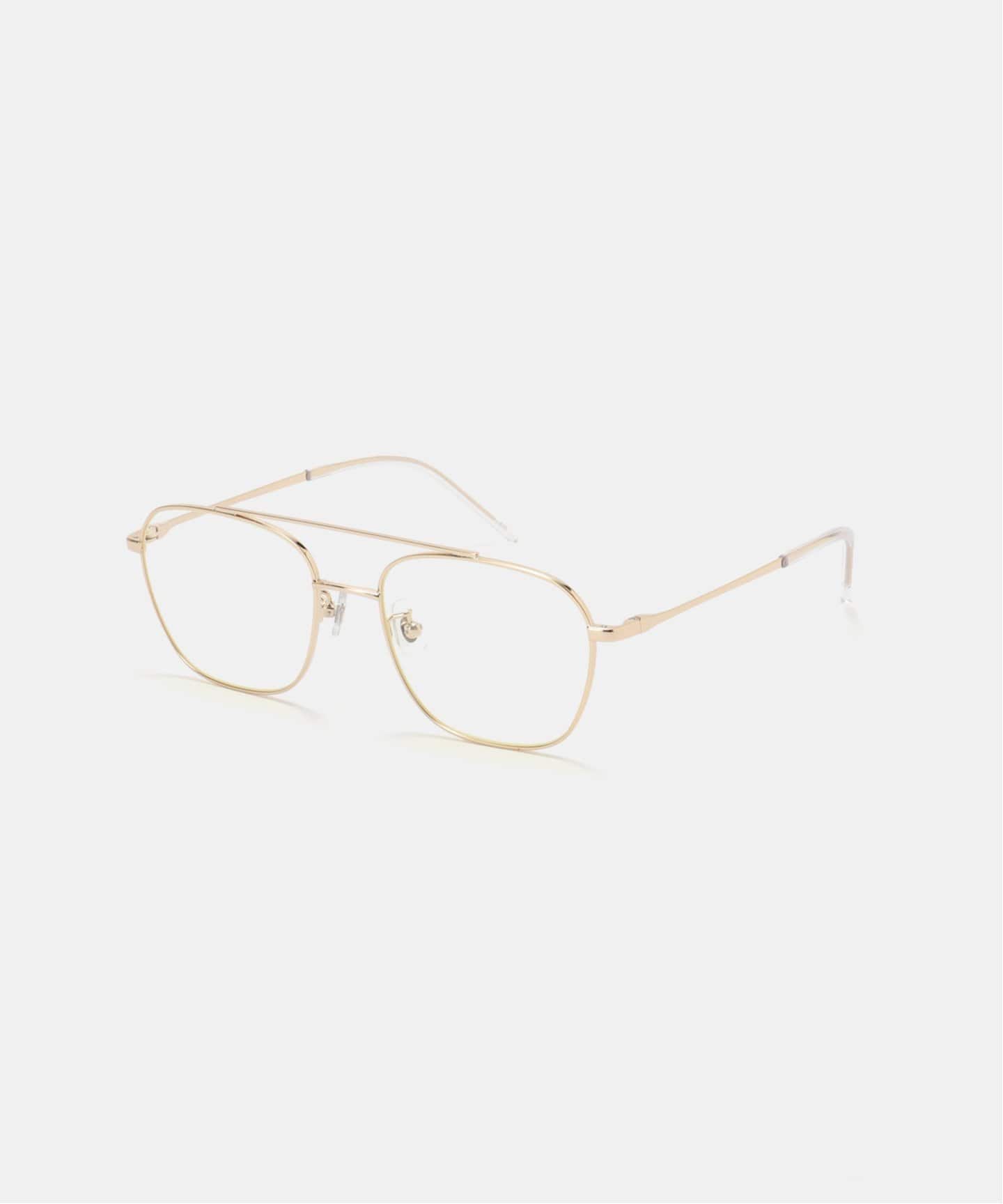 aim eyewear ssallai ゴールドメガネ aim/エイム ssallai Optical（メガネ）｜U by SPICK&SPAN（ユー