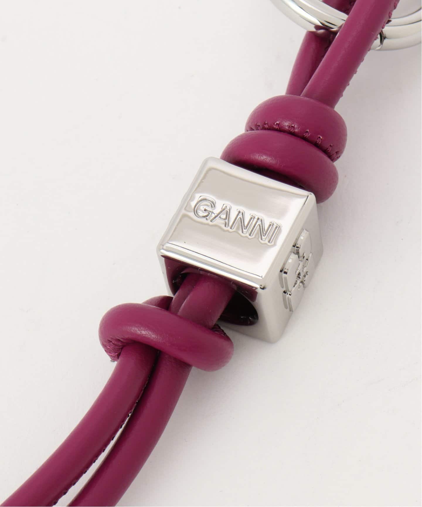 GANNI/ガニー Ganni Bou Keyring（キーケース／キーアクセサリー