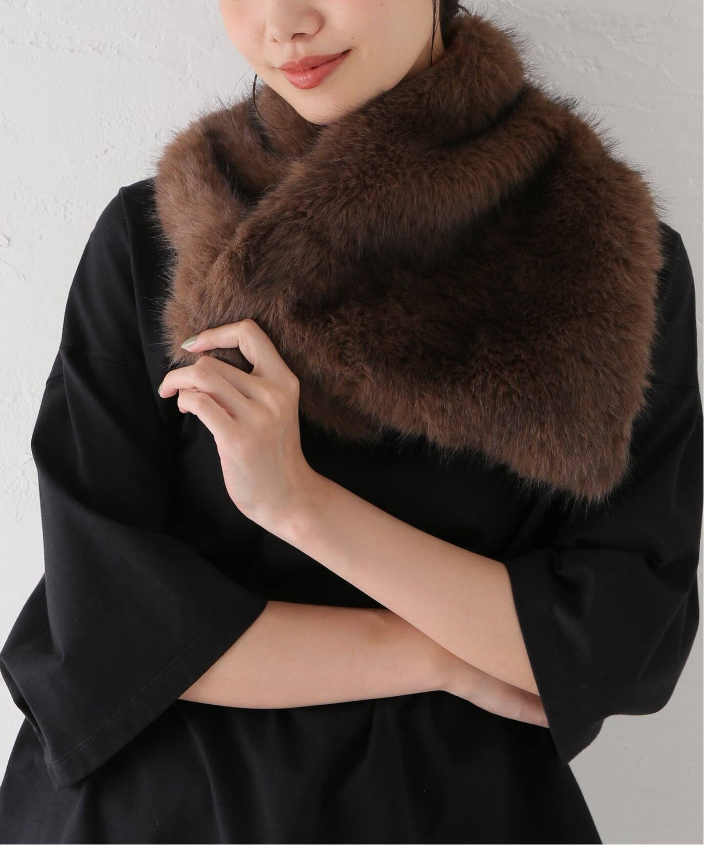 THROW/エコファーショール（ストール）｜FRAMeWORK（フレーム