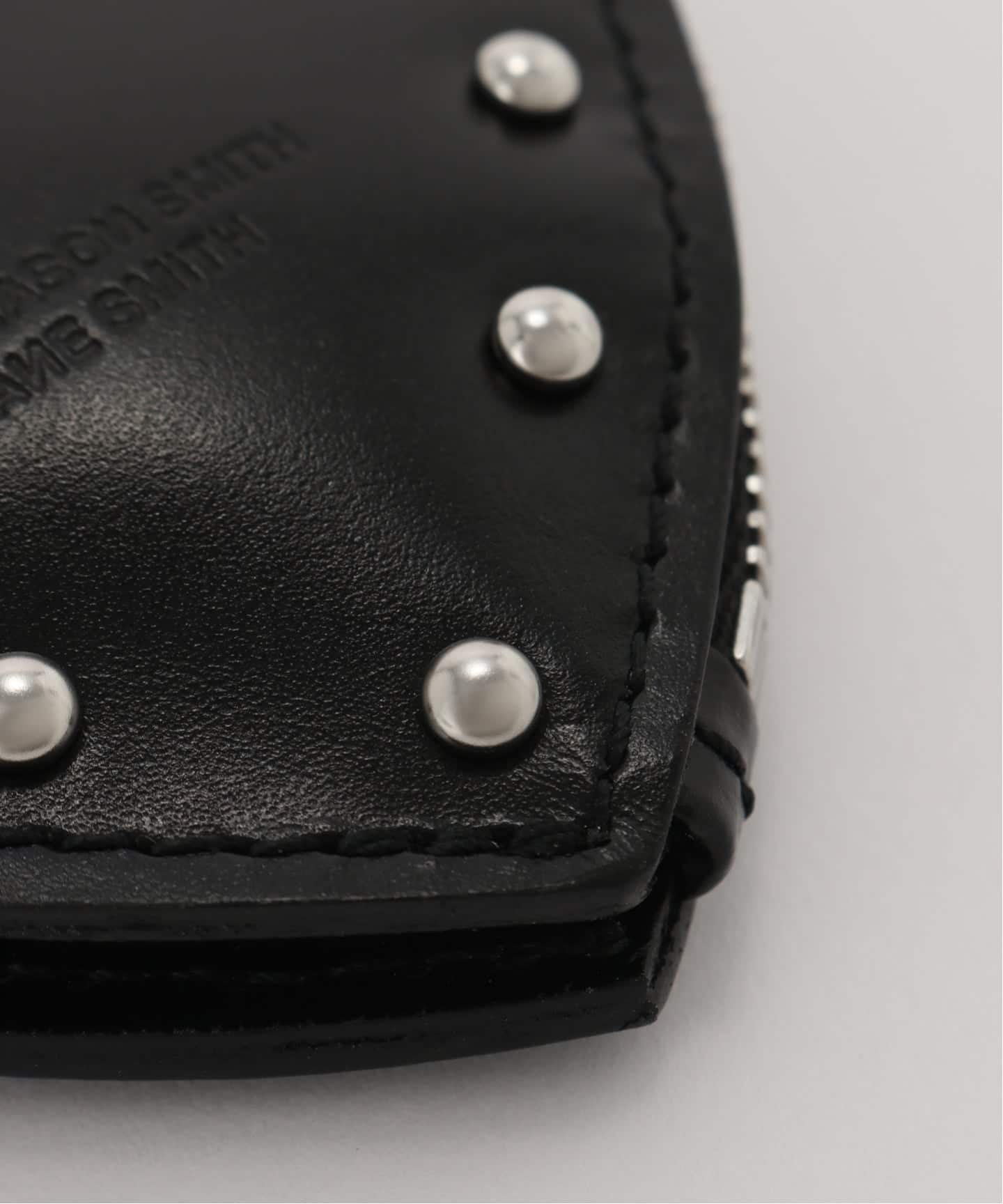 JANE SMITH/ジェーンスミス COW LEATHER STUDS HEART COIN（ポーチ