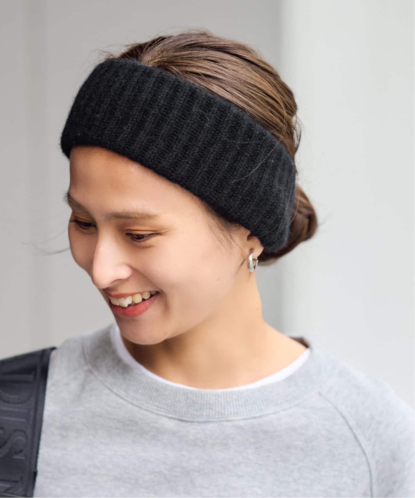 William Brunton カシミヤヘアバンド（その他ファッション小物