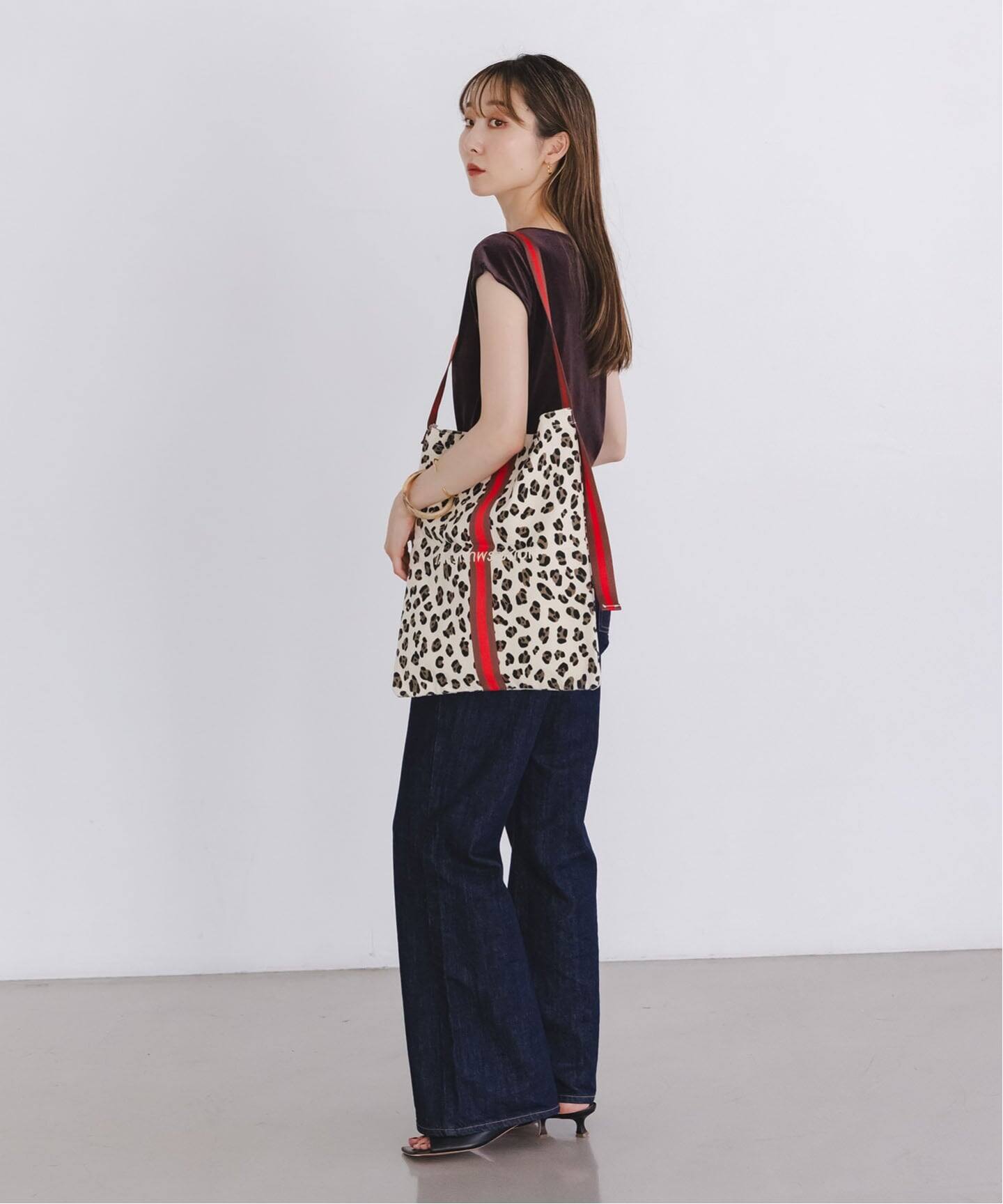 WEB限定追加》N.Jam/エヌジャム キャンバスバッグ5(ゼブラ・レオパード