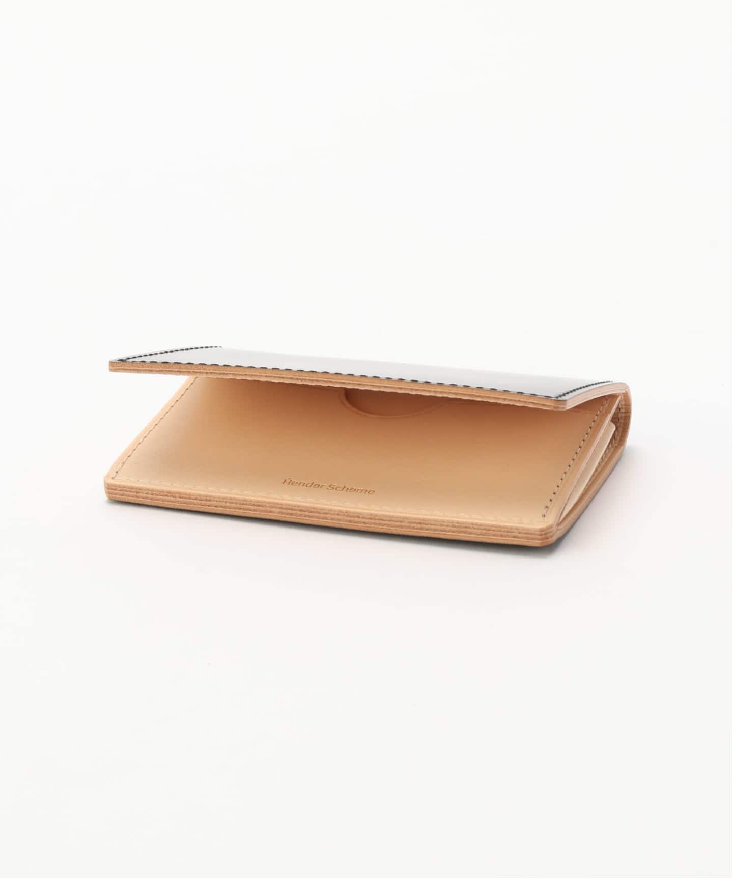 Hender Scheme ベージュ レザー名刺入れ Hender Scheme (エンダースキーマ) folded card case（その他