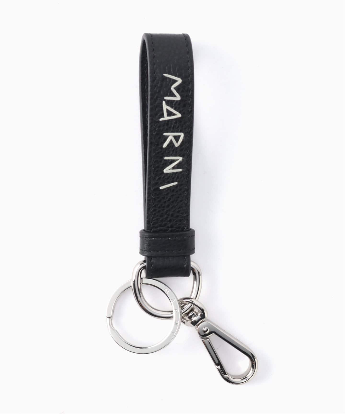 MARNI キーケース Marni レザーキーケース | ブラック | FARFETCH JP