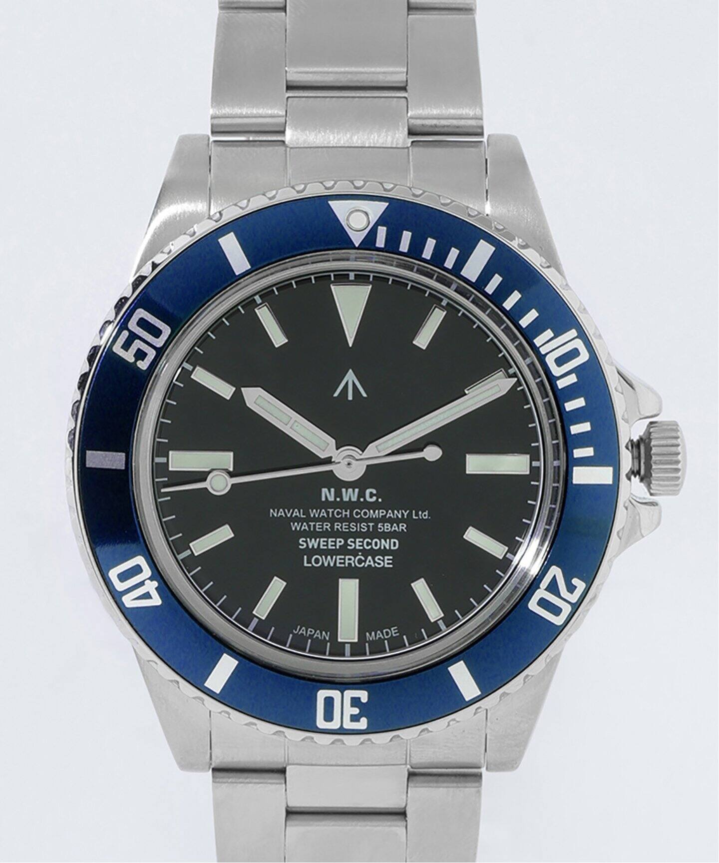NAVAL WATCH Produced by LOWERCASE 別注 GMT BLUE（新品）｜EDIFICE 