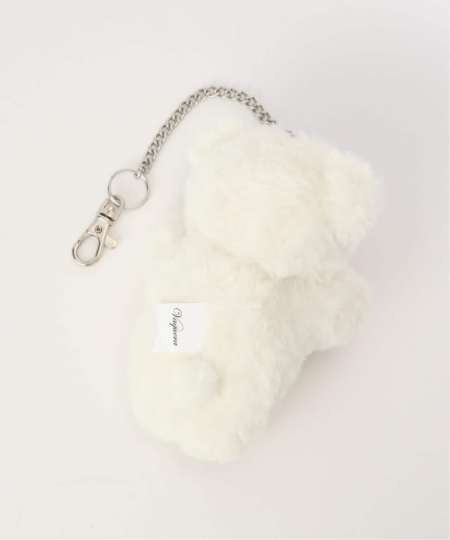 アクセサリー VAQUERA UNISEX TEDDY BEAR KEYCHAIN WOVEN VAQUERA / バケラ UNISEX TEDDY BEAR KEYCHAIN WOVEN（キーケース