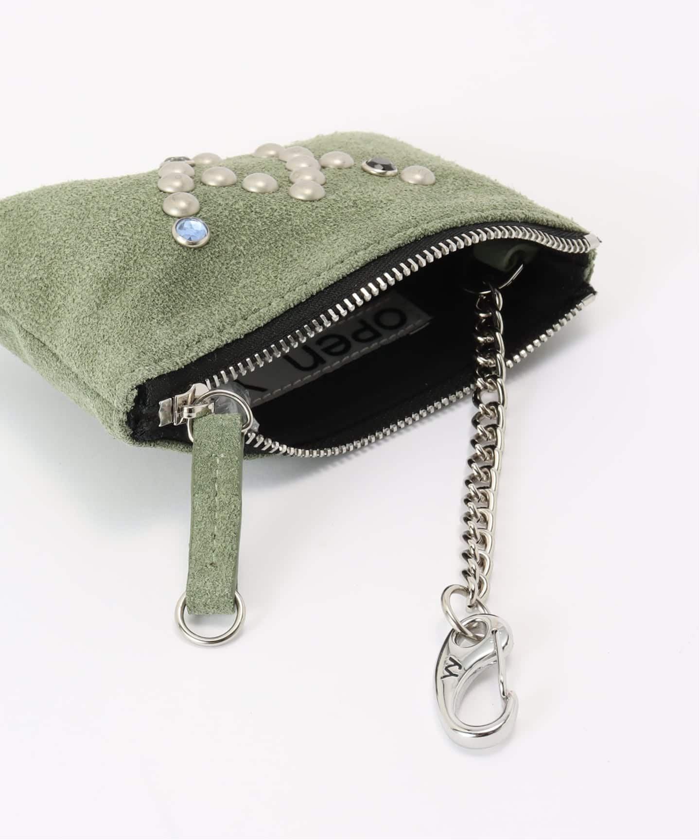 小物 [OPEN YY] STUD CHAIN WALLET OPEN YY