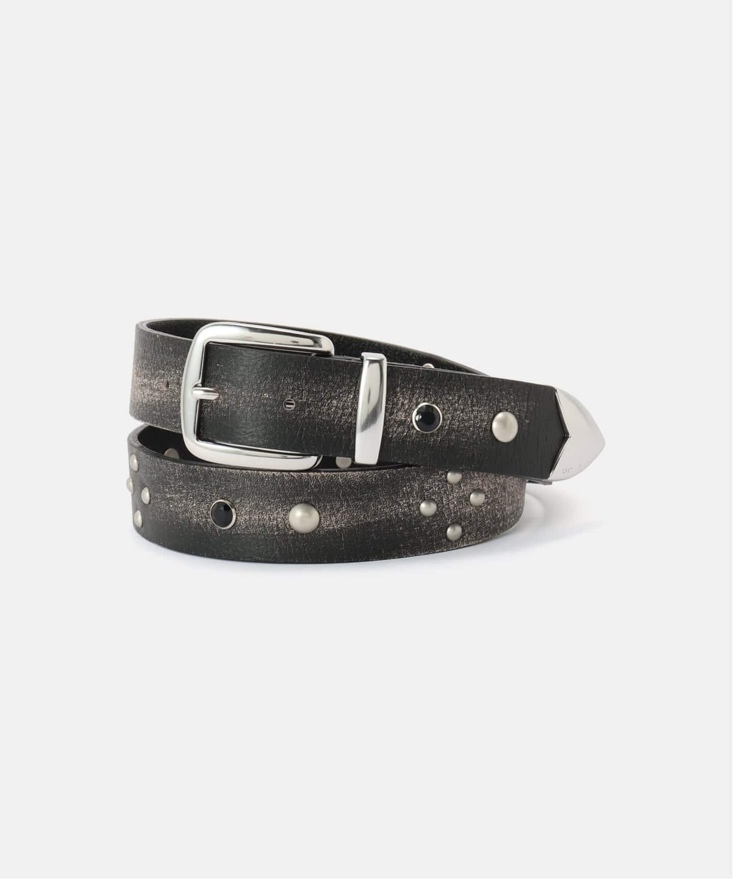 小物 [OPEN YY] / STUD WESTERN BELT OPEN YY] / STUD WESTERN BELT - メルカリ