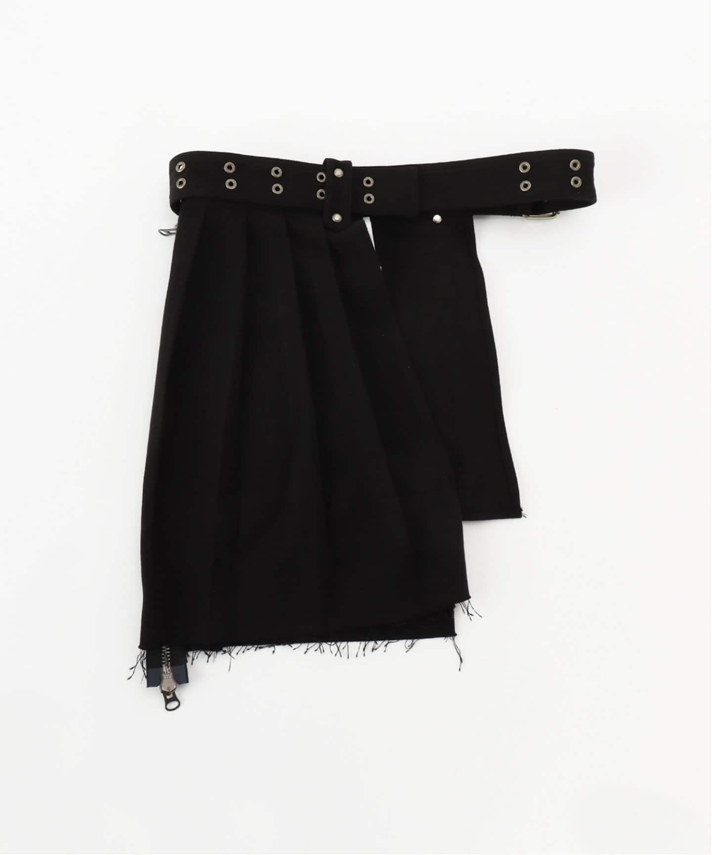 スカート VACANT Archive : 24FW / BAJESS LAYERED SKIRT BELT (3COLORS) VACANT Archive ベイカント アーカイブ FW24 BAJESS LAYERED