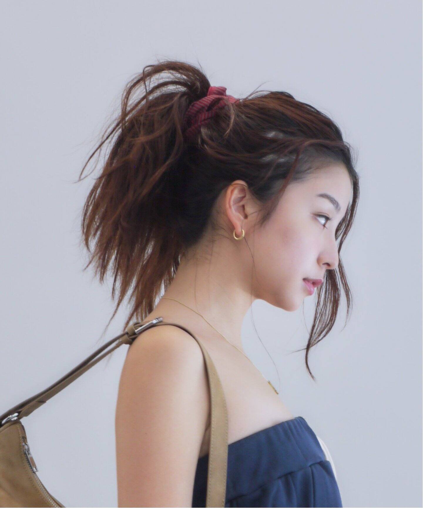 Geek Office / ギークオフィス】ストライプ シュシュ（ヘア