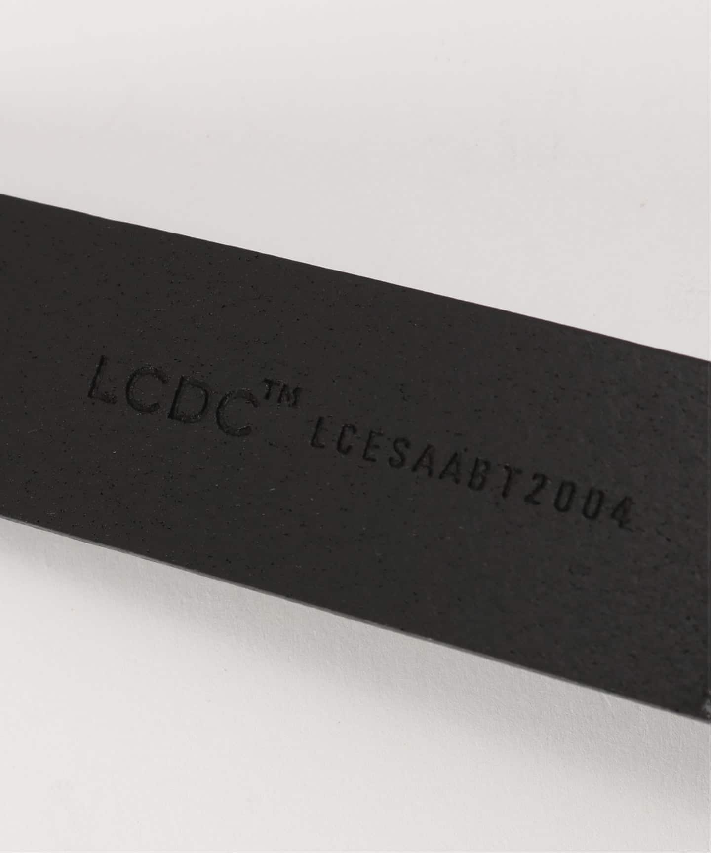 Geek Office / ギークオフィス】LCDC TM / DOUBLE BUCKLE LEATHER BELT