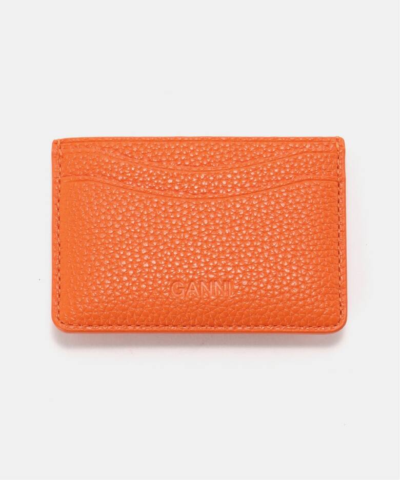 GANNI / ガニー Ganni Bou Card Holder Grained（カードケース）｜PULP 