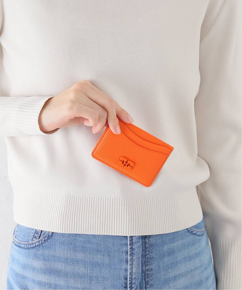 GANNI / ガニー Ganni Bou Card Holder Grained（カードケース）｜PULP 